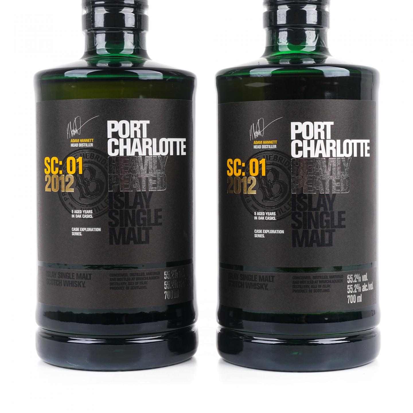 Bruichladdich 布赫拉迪 波夏 2012 橡木桶探索系列12版 2支组