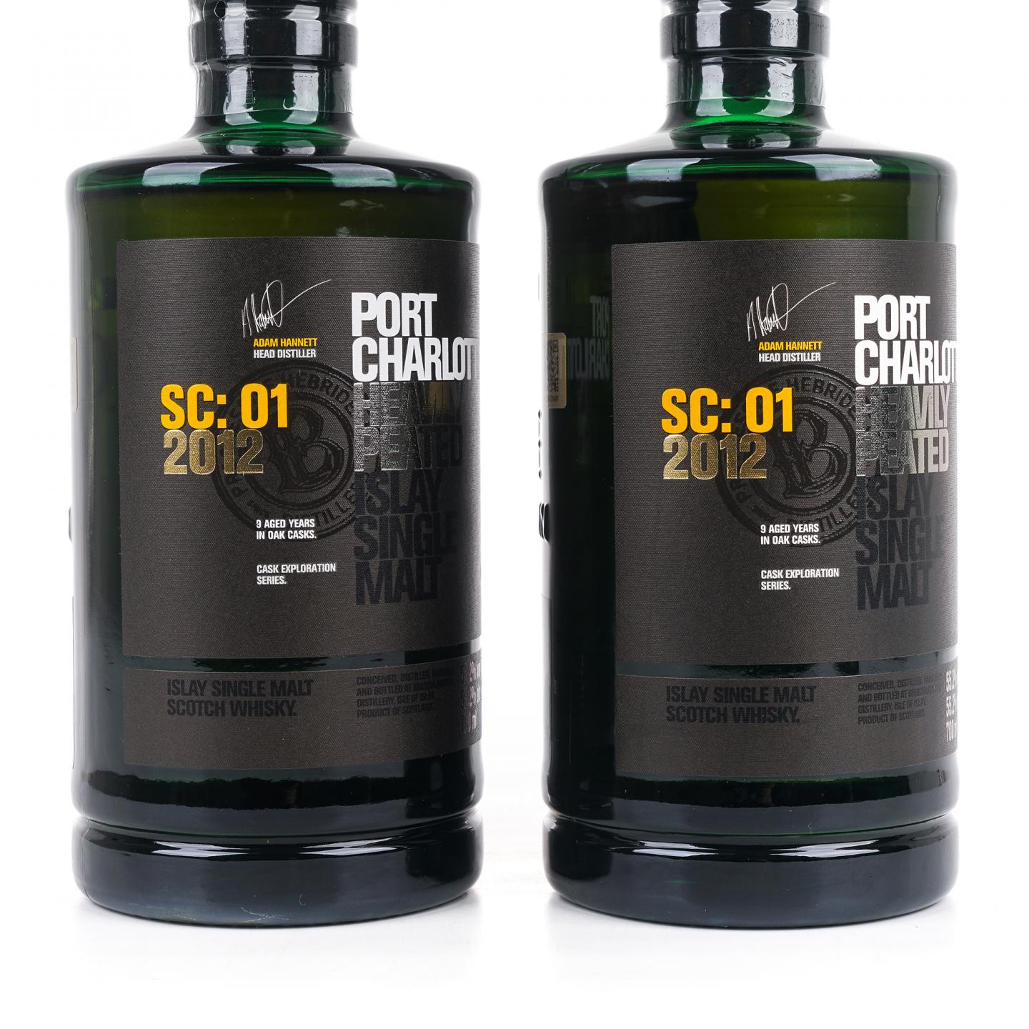 Bruichladdich 布赫拉迪 波夏 2012 橡木桶探索系列12版 2支组