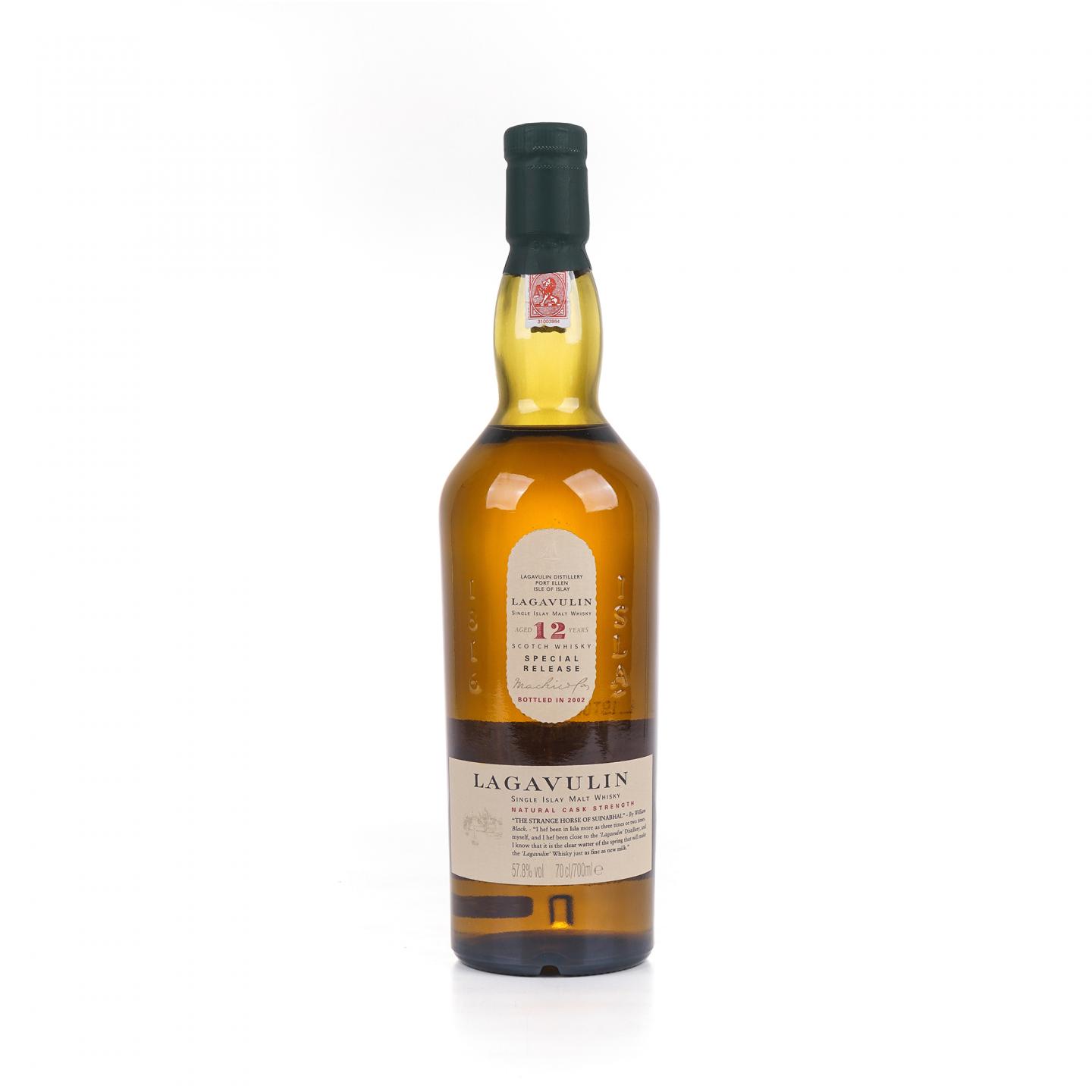 Lagavulin 乐加维林 12年 2002 SR 桶强