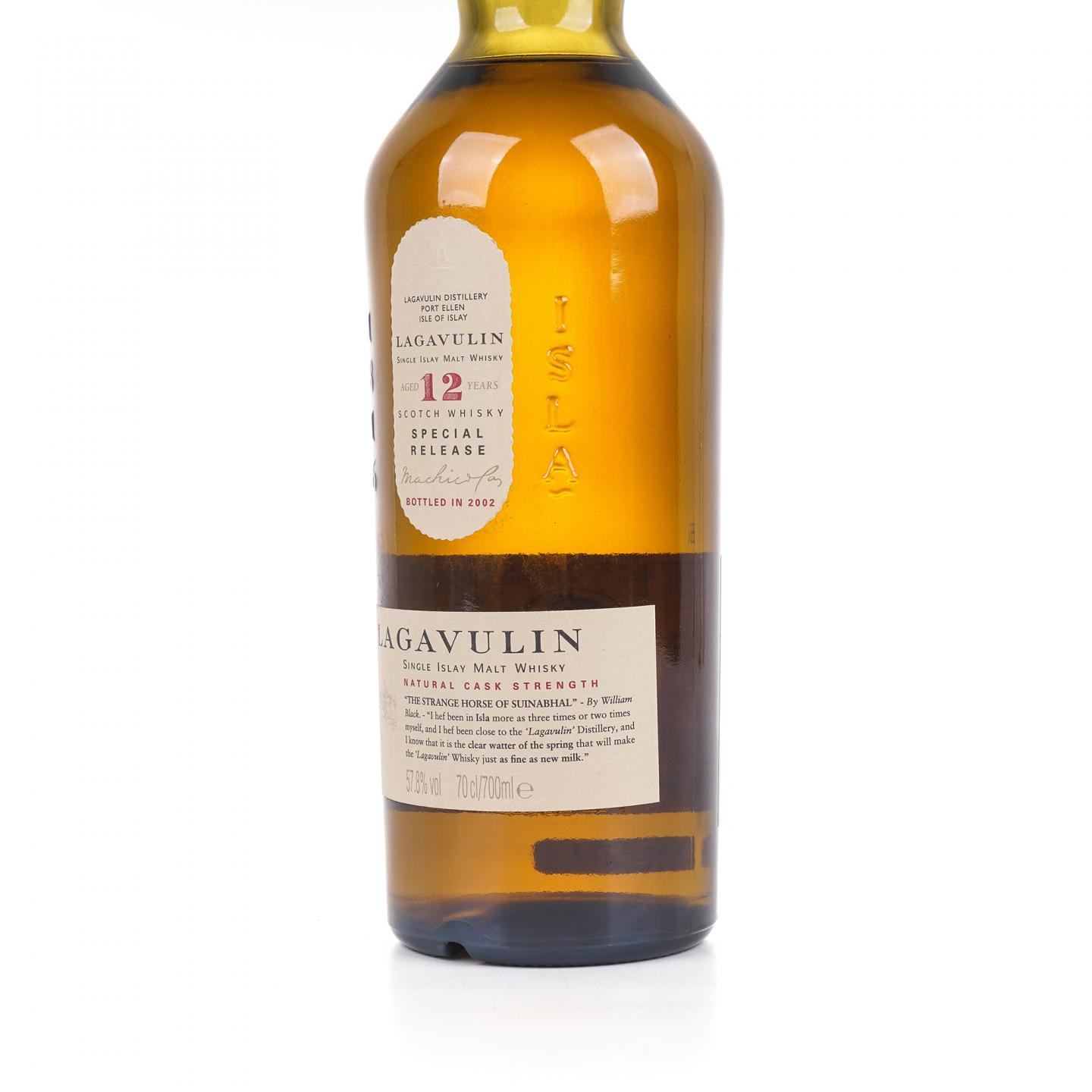 Lagavulin 乐加维林 12年 2002 SR 桶强