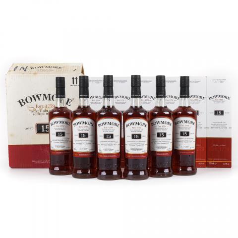 Bowmore 波摩 15年 雪莉桶后熟 6瓶组