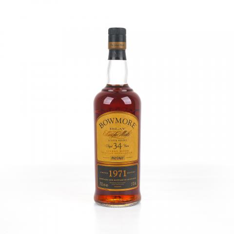 Bowmore 波摩 34年 1971 雪莉桶