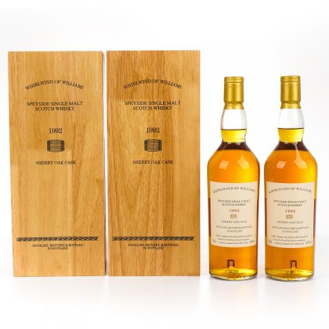 秘密斯佩塞 1992 Whirlwind of Williami 雪莉桶 单麦 2瓶组