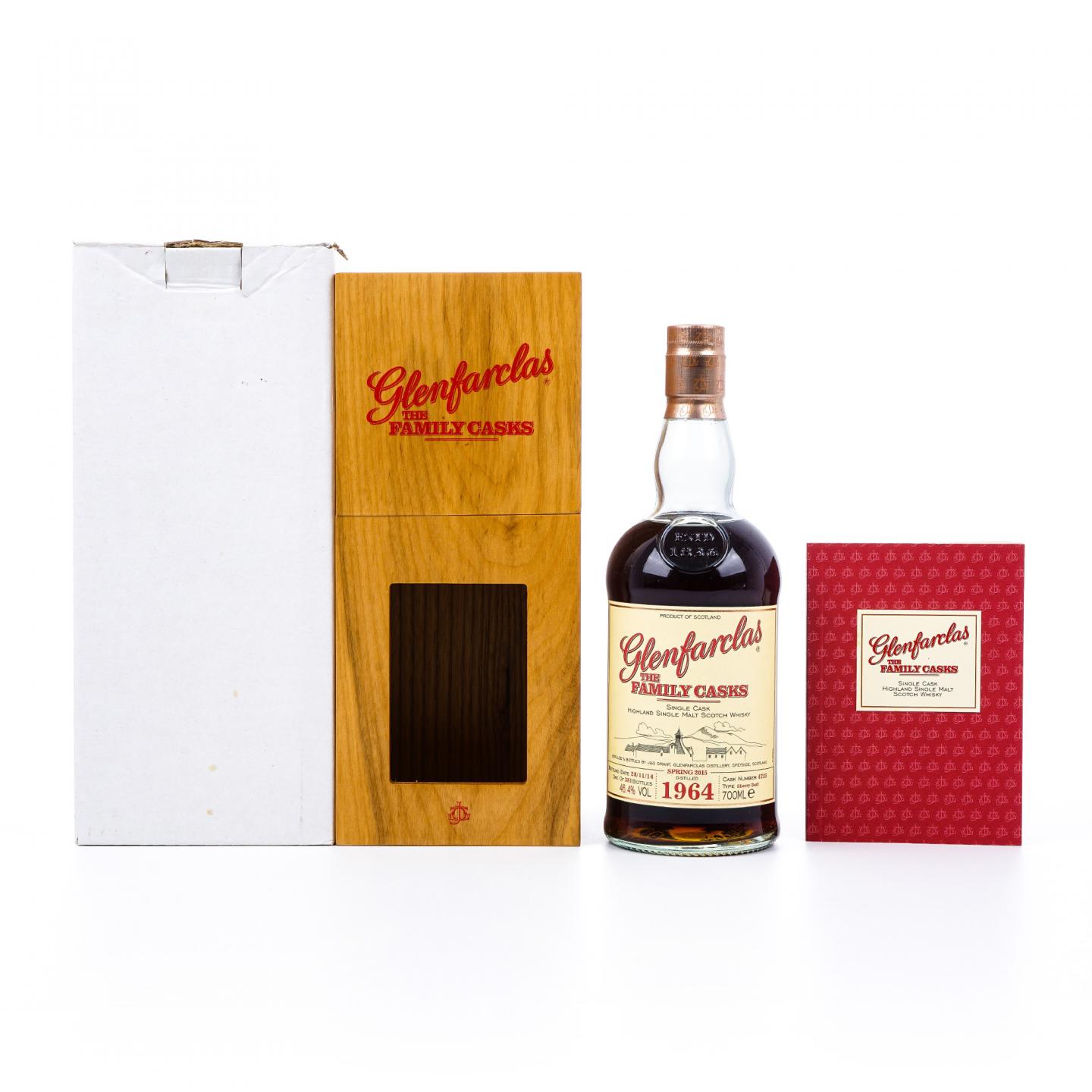 Glenfarclas 格兰花格 1964-2014 家族桶 雪莉桶#4725