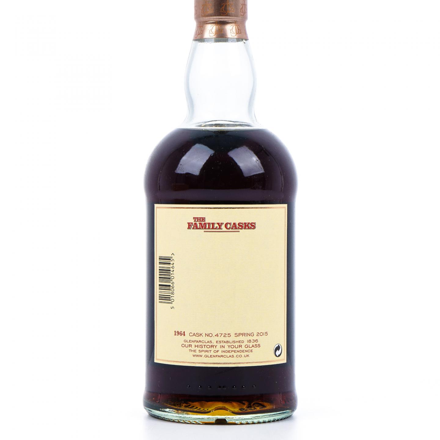 Glenfarclas 格兰花格 1964-2014 家族桶 雪莉桶#4725