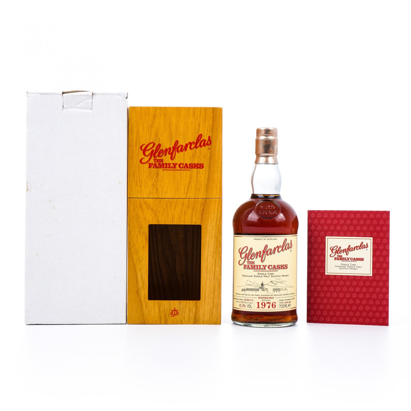 Glenfarclas 格兰花格 1976-2015 家族桶#3110