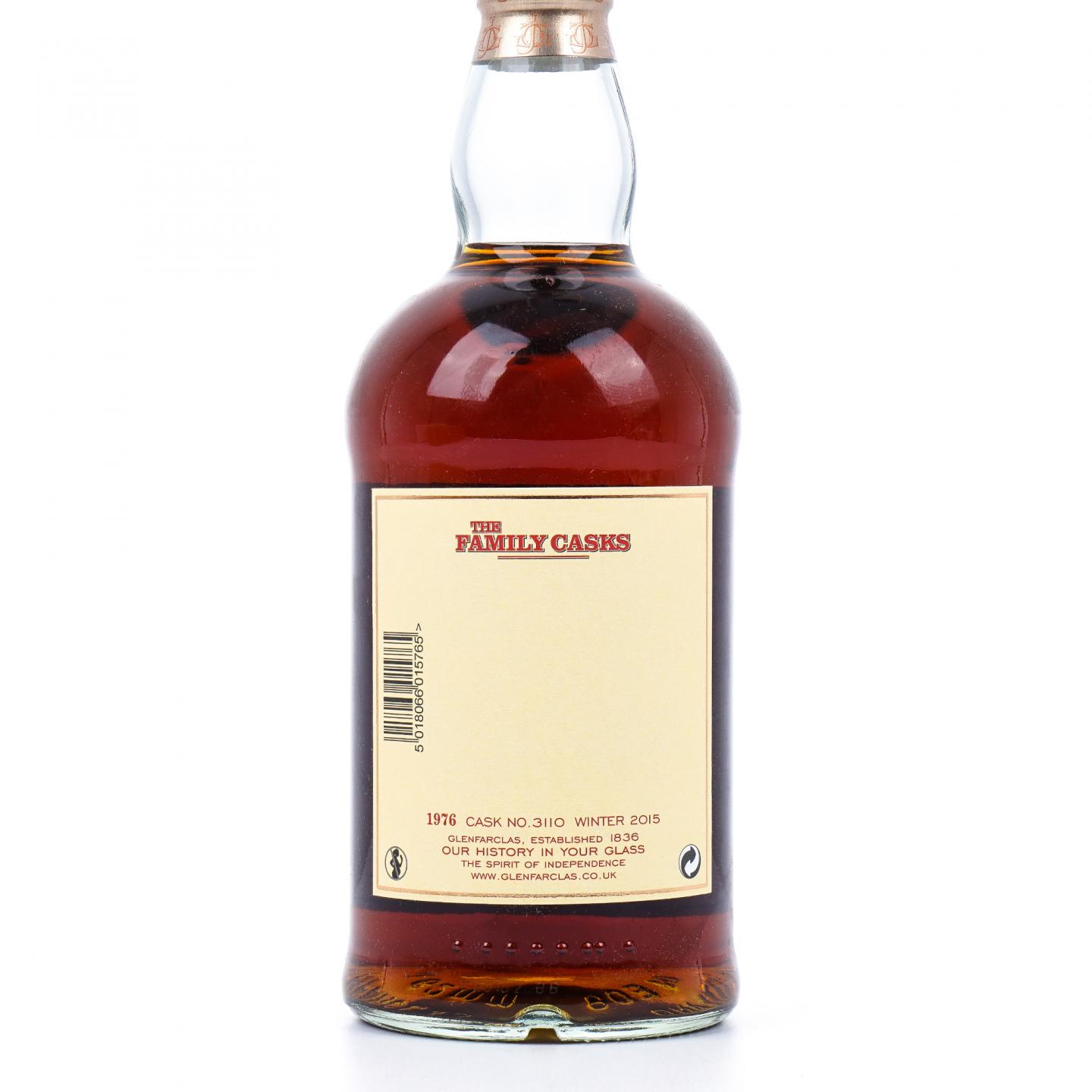 Glenfarclas 格兰花格 1976-2015 家族桶#3110