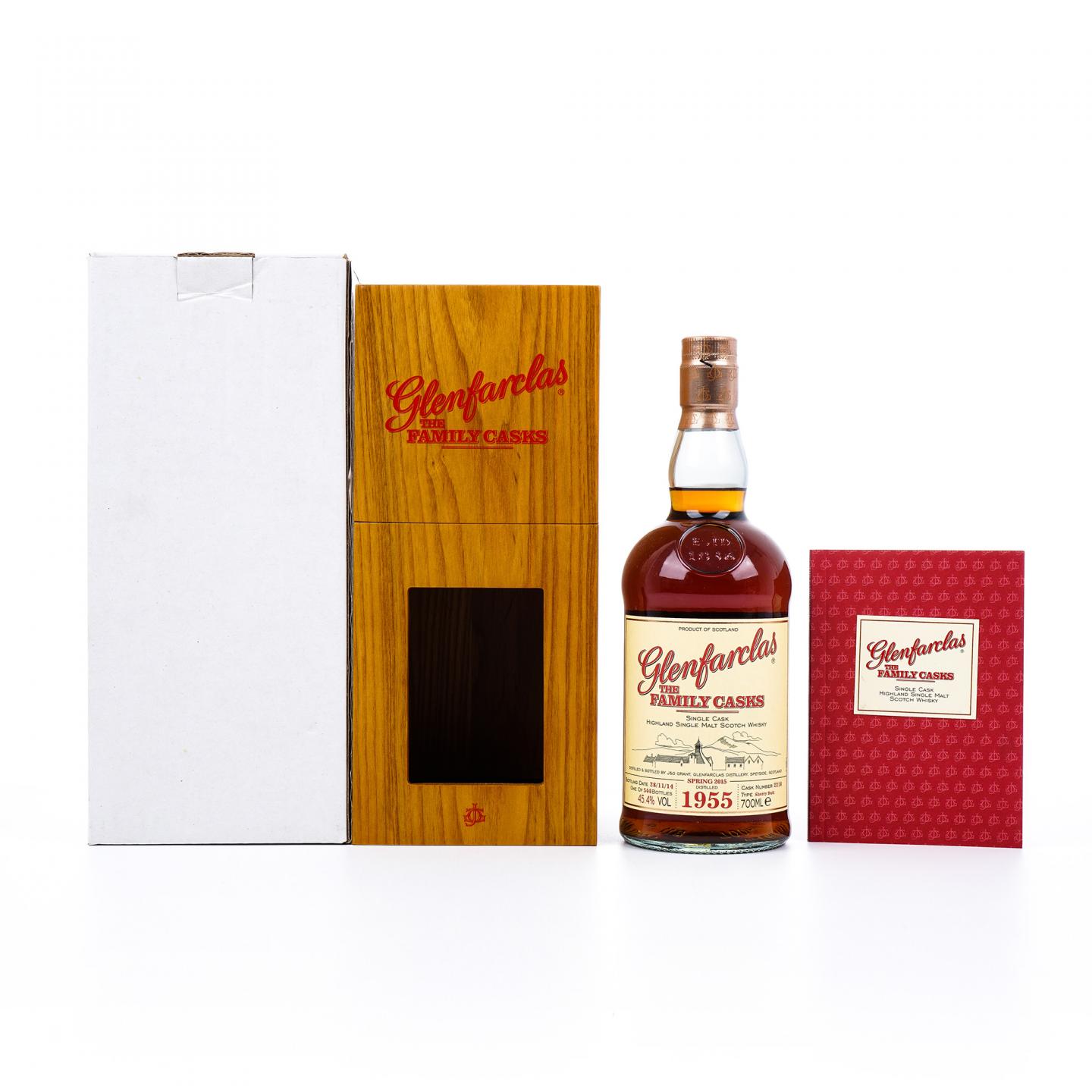 Glenfarclas 格兰花格 1955-2014 家族桶 雪莉单桶#2216