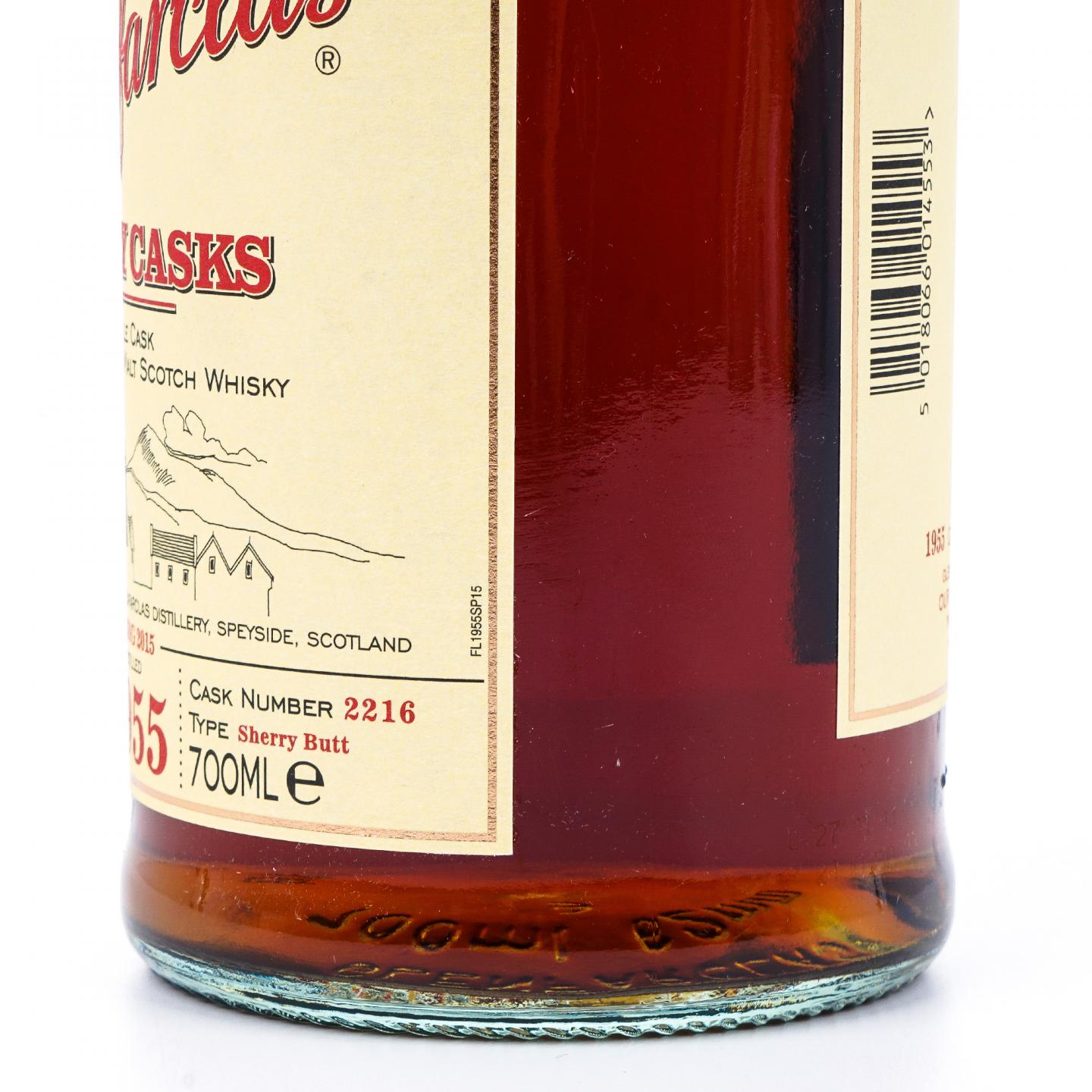 Glenfarclas 格兰花格 1955-2014 家族桶 雪莉单桶#2216