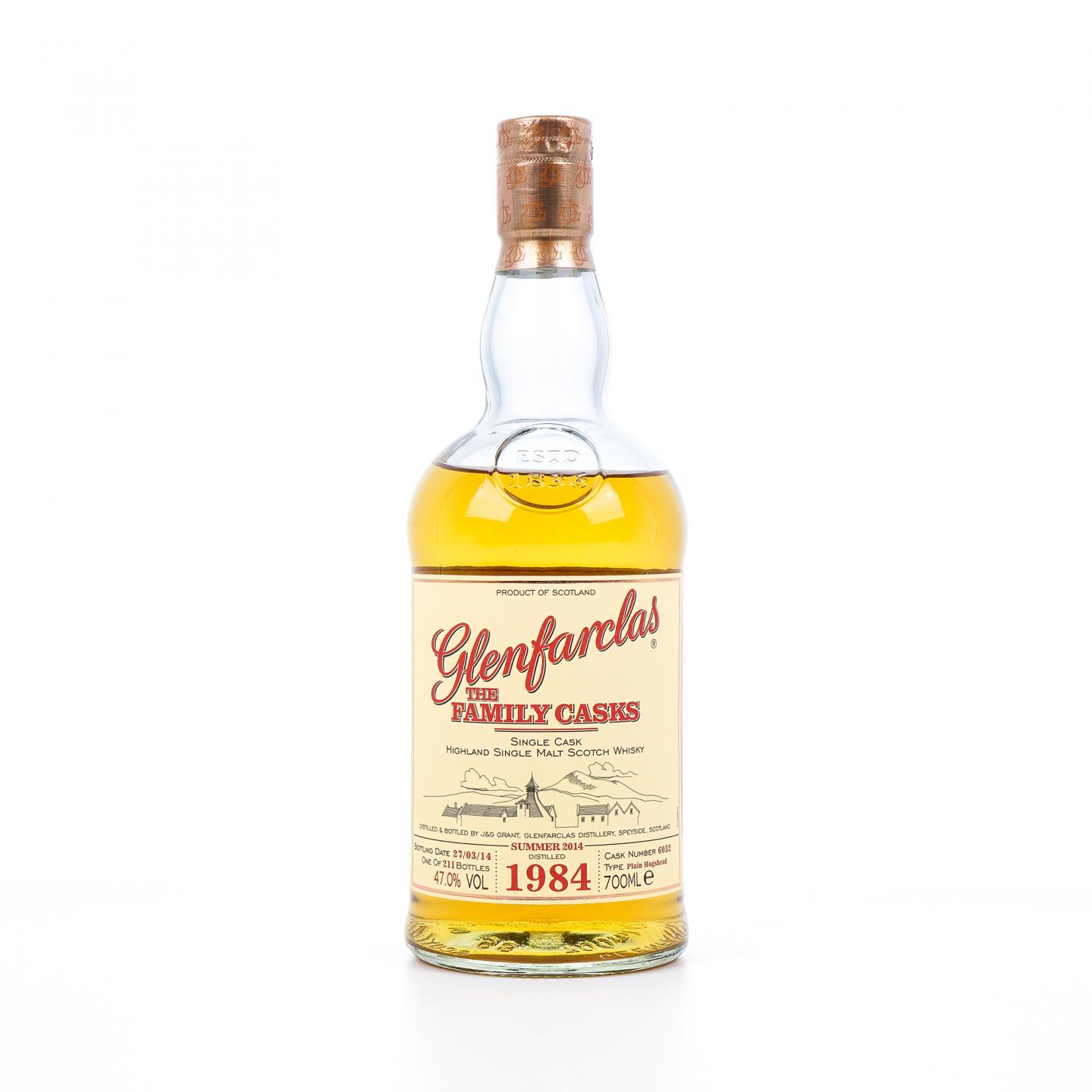 Glenfarclas 格兰花格 1984-2014 家族桶#6032 单桶