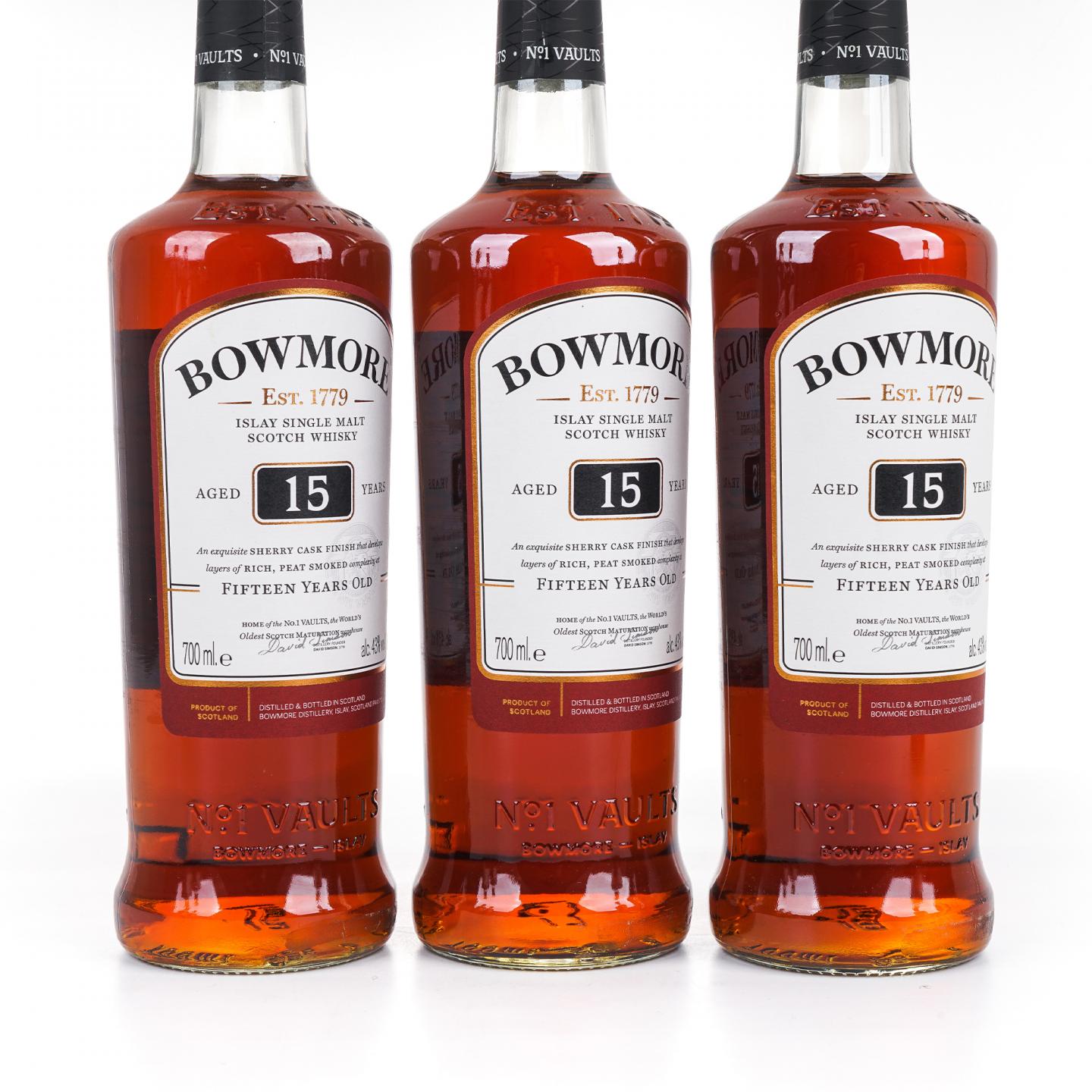 Bowmore 波摩 15年 雪莉桶后熟 6瓶组