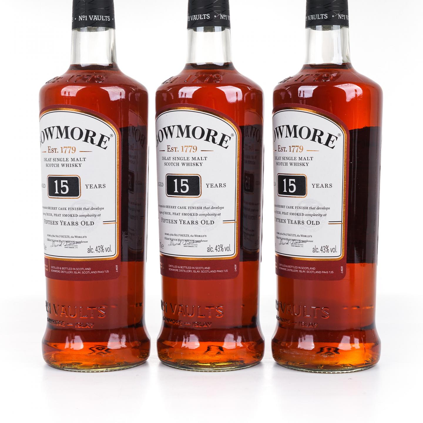 Bowmore 波摩 15年 雪莉桶后熟 6瓶组