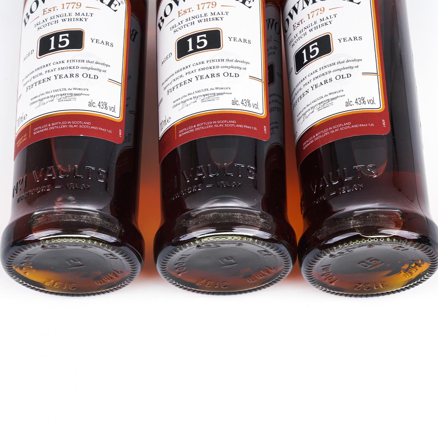 Bowmore 波摩 15年 雪莉桶后熟 6瓶组