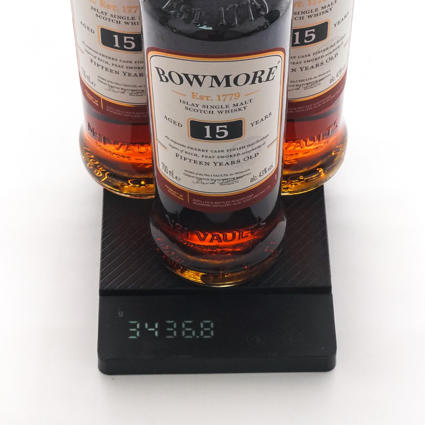 Bowmore 波摩 15年 雪莉桶后熟 6瓶组