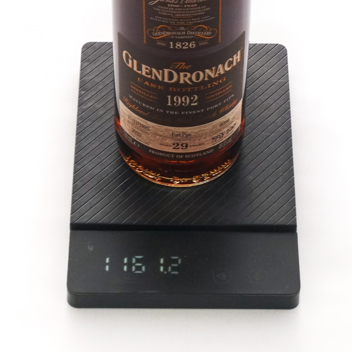 Glendronach 格兰多纳 29年 1992-2023 单桶#6096 行货 非原盒