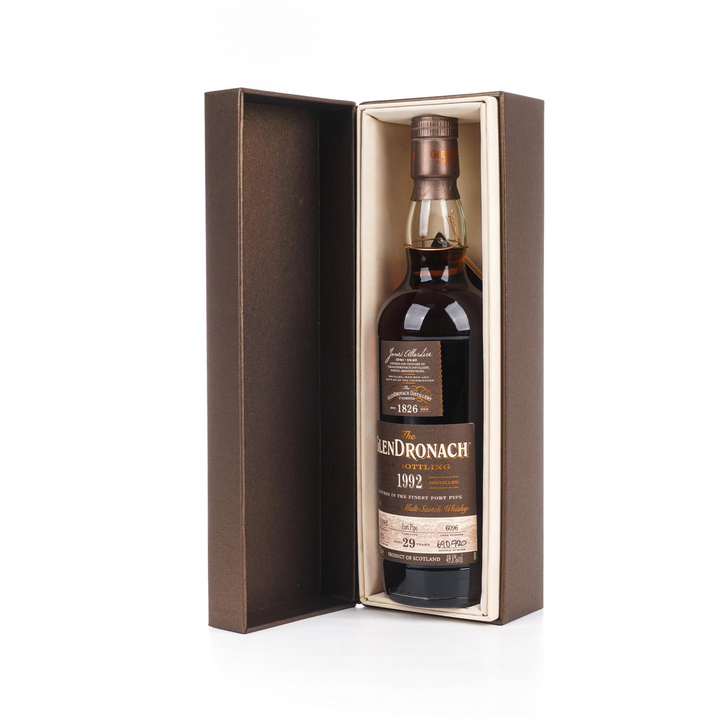 Glendronach 格兰多纳 29年 1992-2023 行货 单桶#6096 非原盒