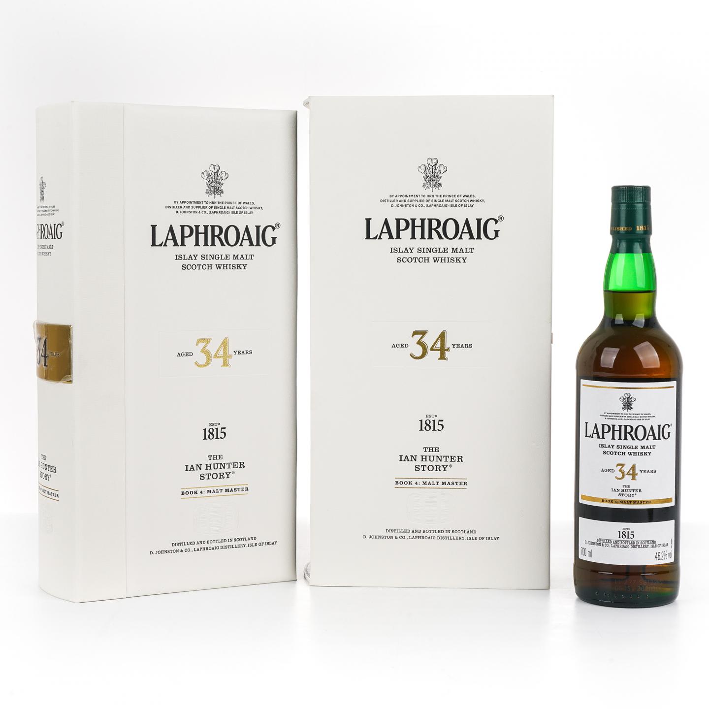 Laphroaig 拉弗格 34年 1987-2021 Book 4 行货