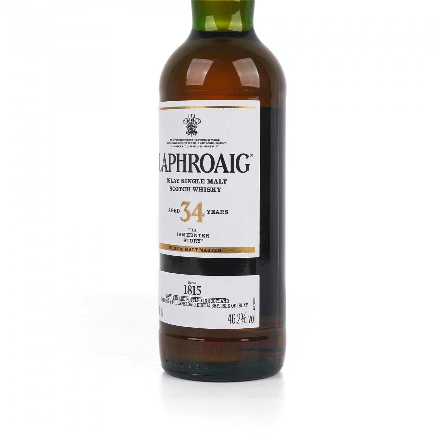 Laphroaig 拉弗格 34年 1987-2021 Book 4 行货