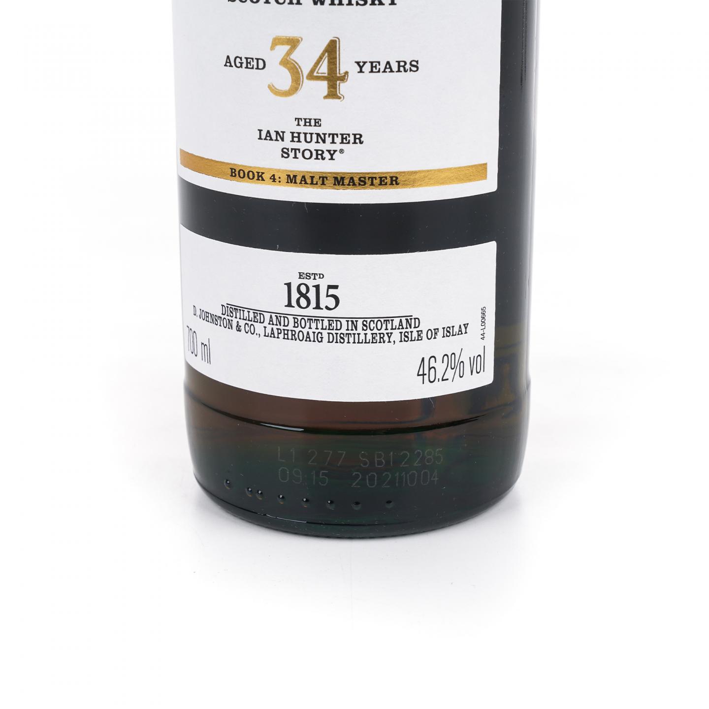 Laphroaig 拉弗格 34年 1987-2021 Book 4 行货