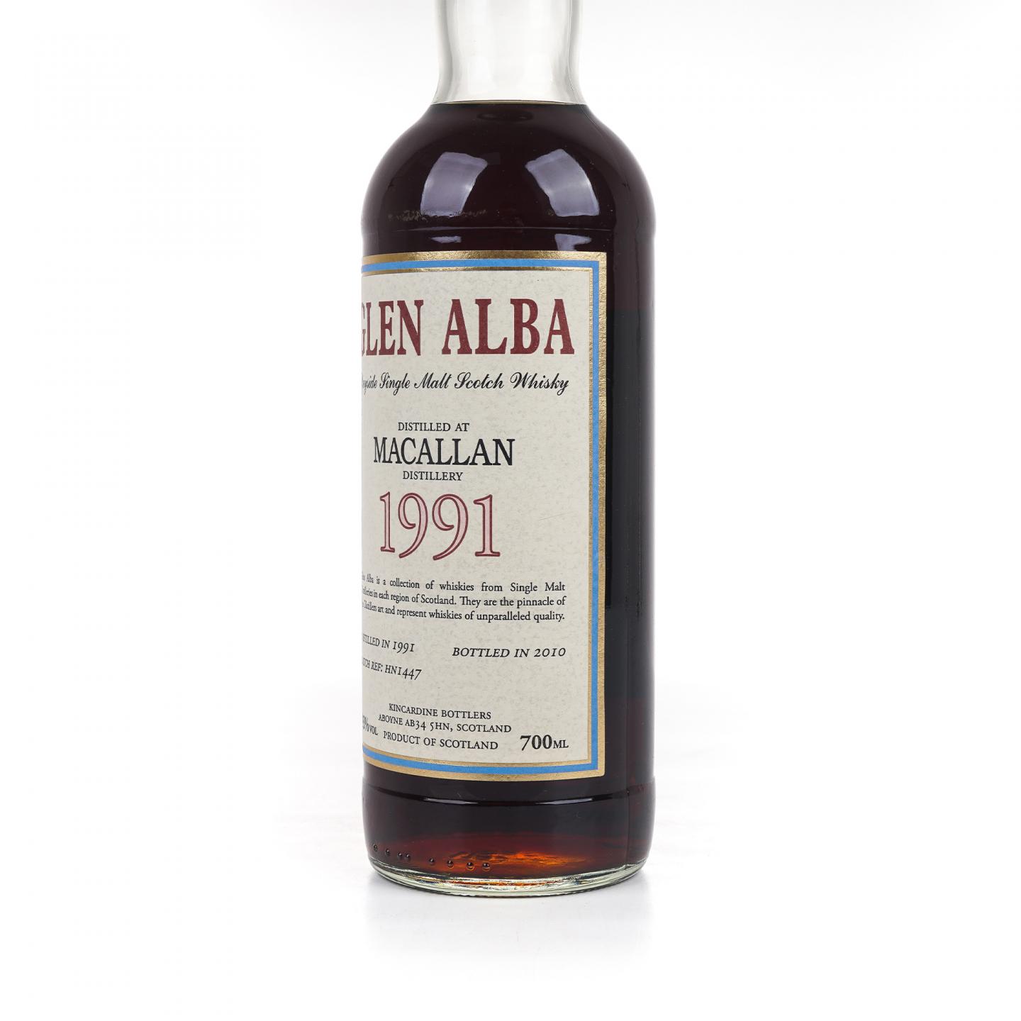 Macallan 麦卡伦 1991-2010 Glen Alba #HN1447