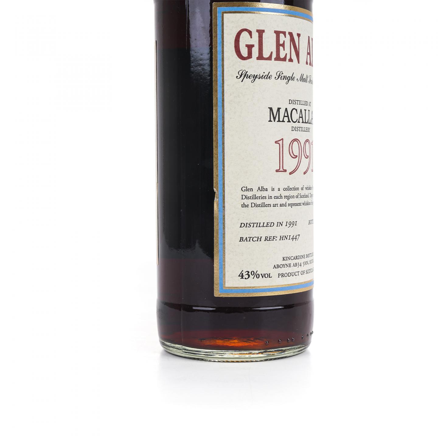 Macallan 麦卡伦 1991-2010 Glen Alba #HN1447