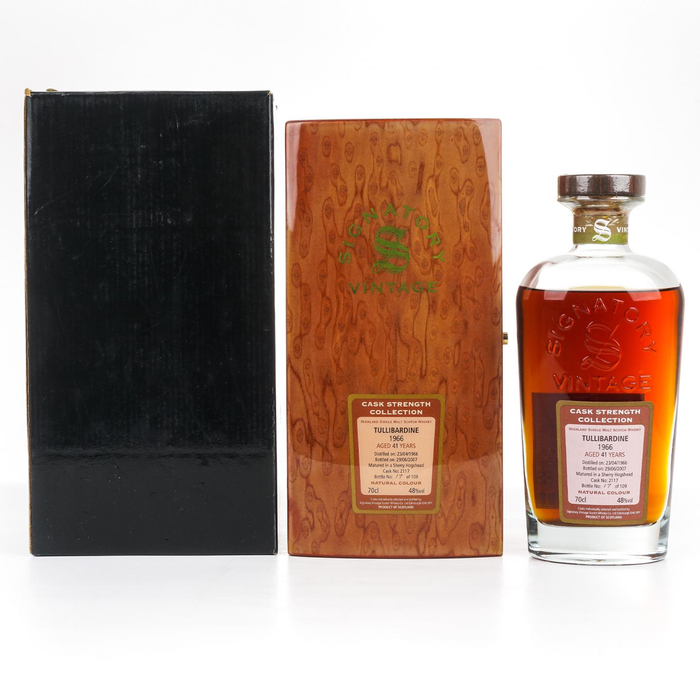 Tullibardine 图里巴丁 41年 1966-2007 SV 雪莉桶#2117 桶强