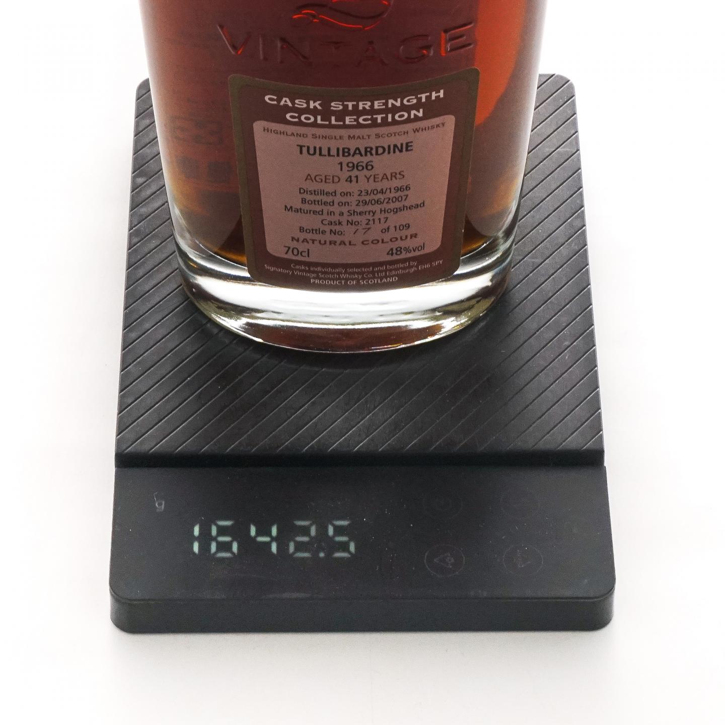 Tullibardine 图里巴丁 41年 1966-2007 SV 雪莉桶#2117 桶强