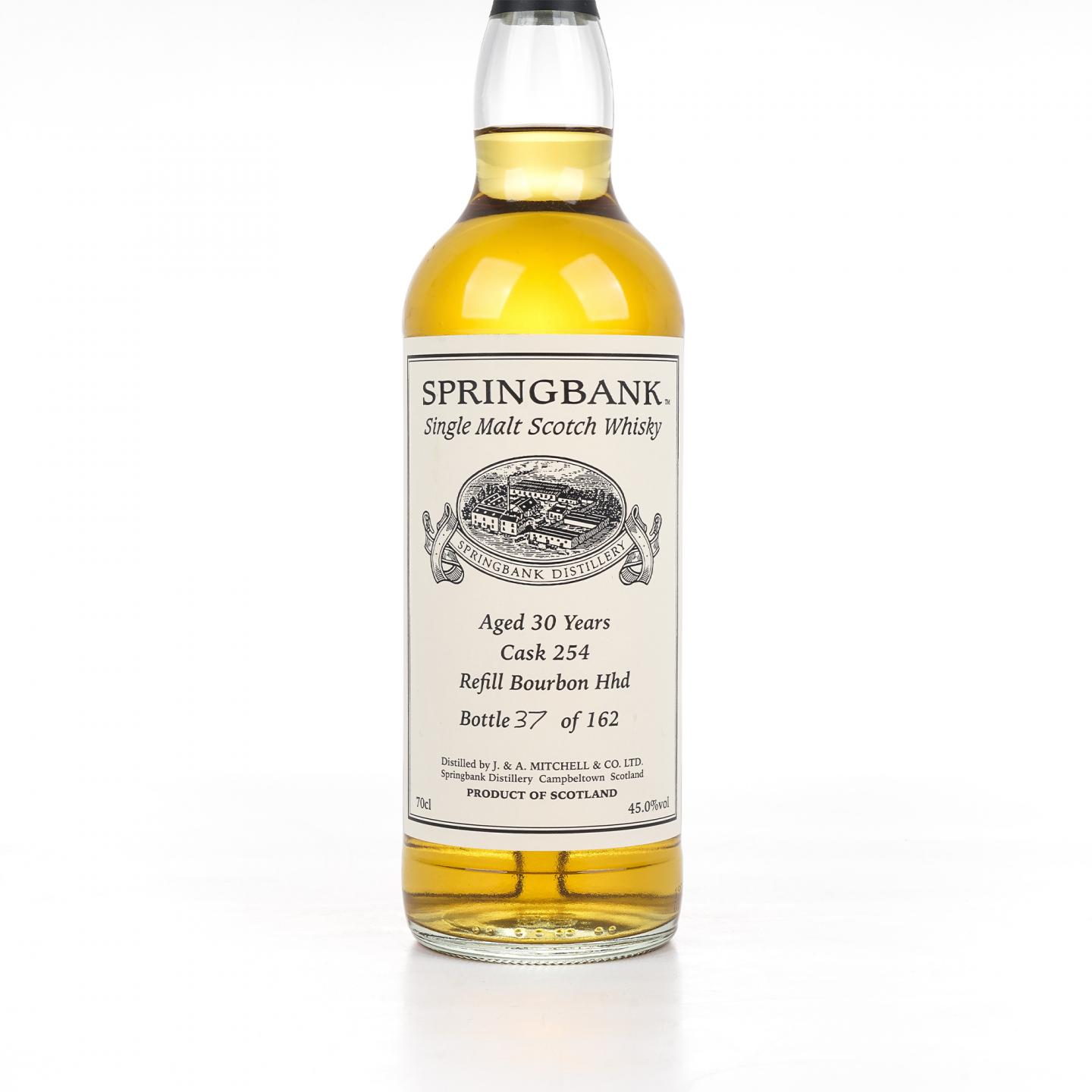 Springbank 云顶 30年 私人桶#254