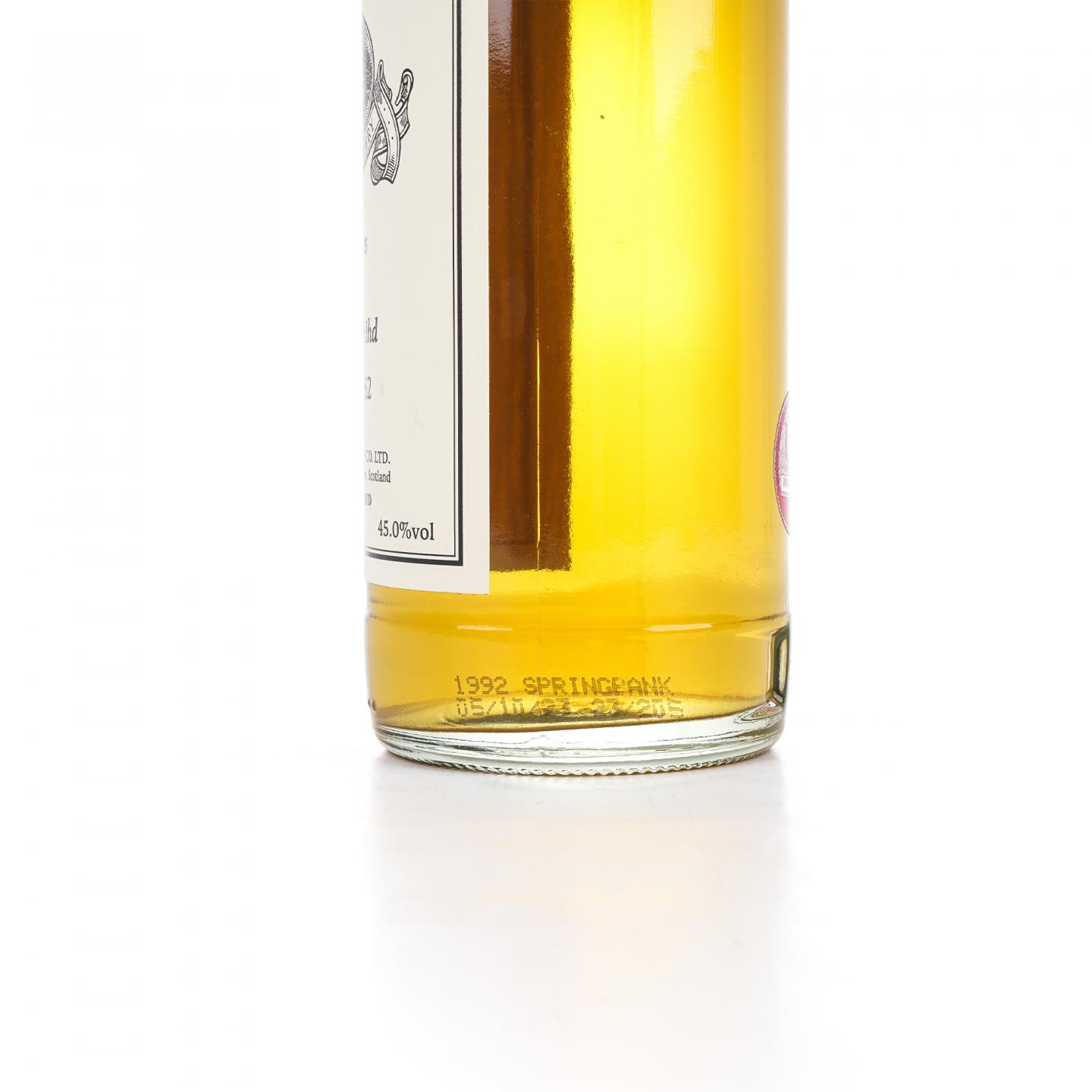 Springbank 云顶 30年 私人桶#254