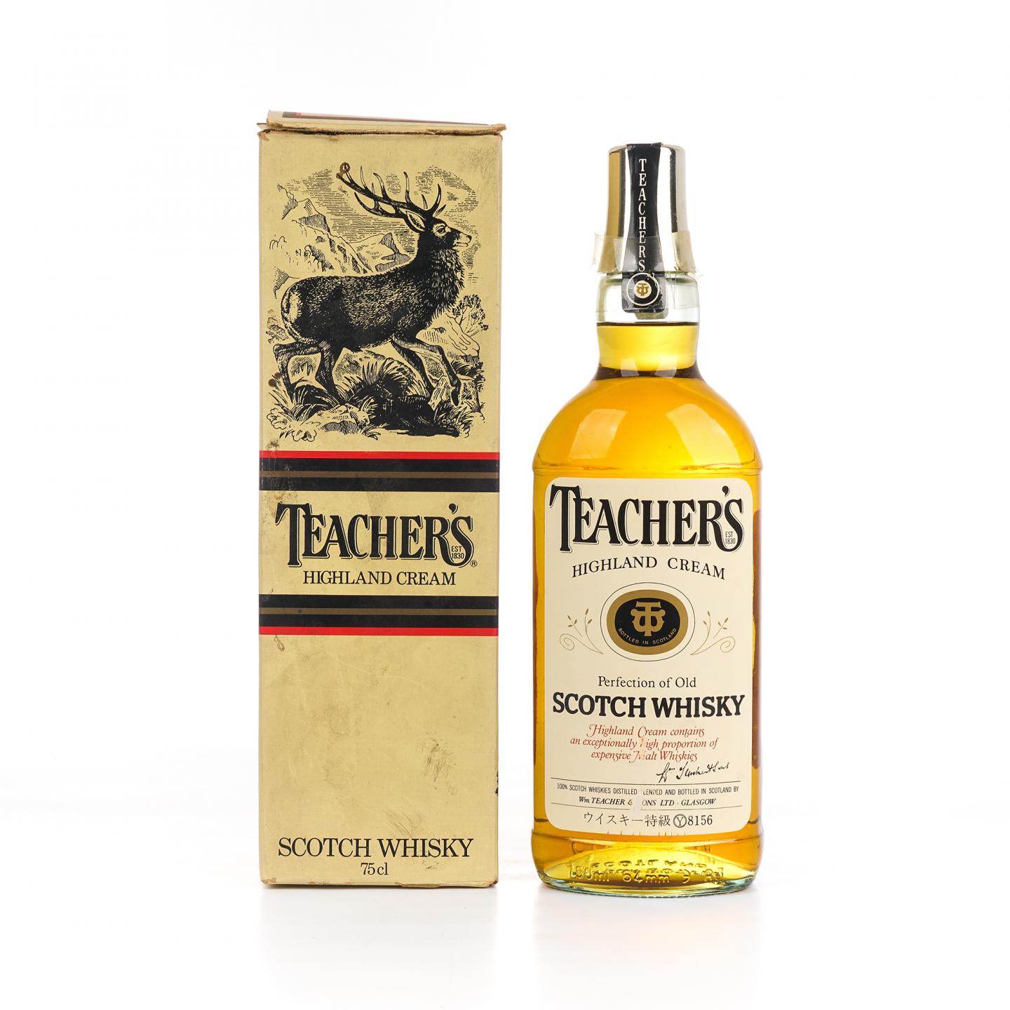 Teacher's 苏格兰调和威士忌 Highland Cream 750ml