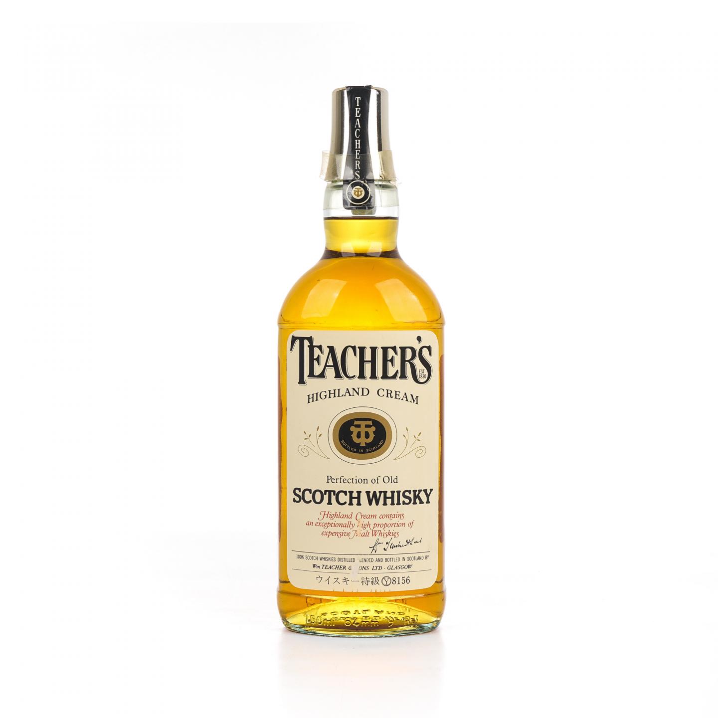 Teacher's 苏格兰调和威士忌 Highland Cream 750ml
