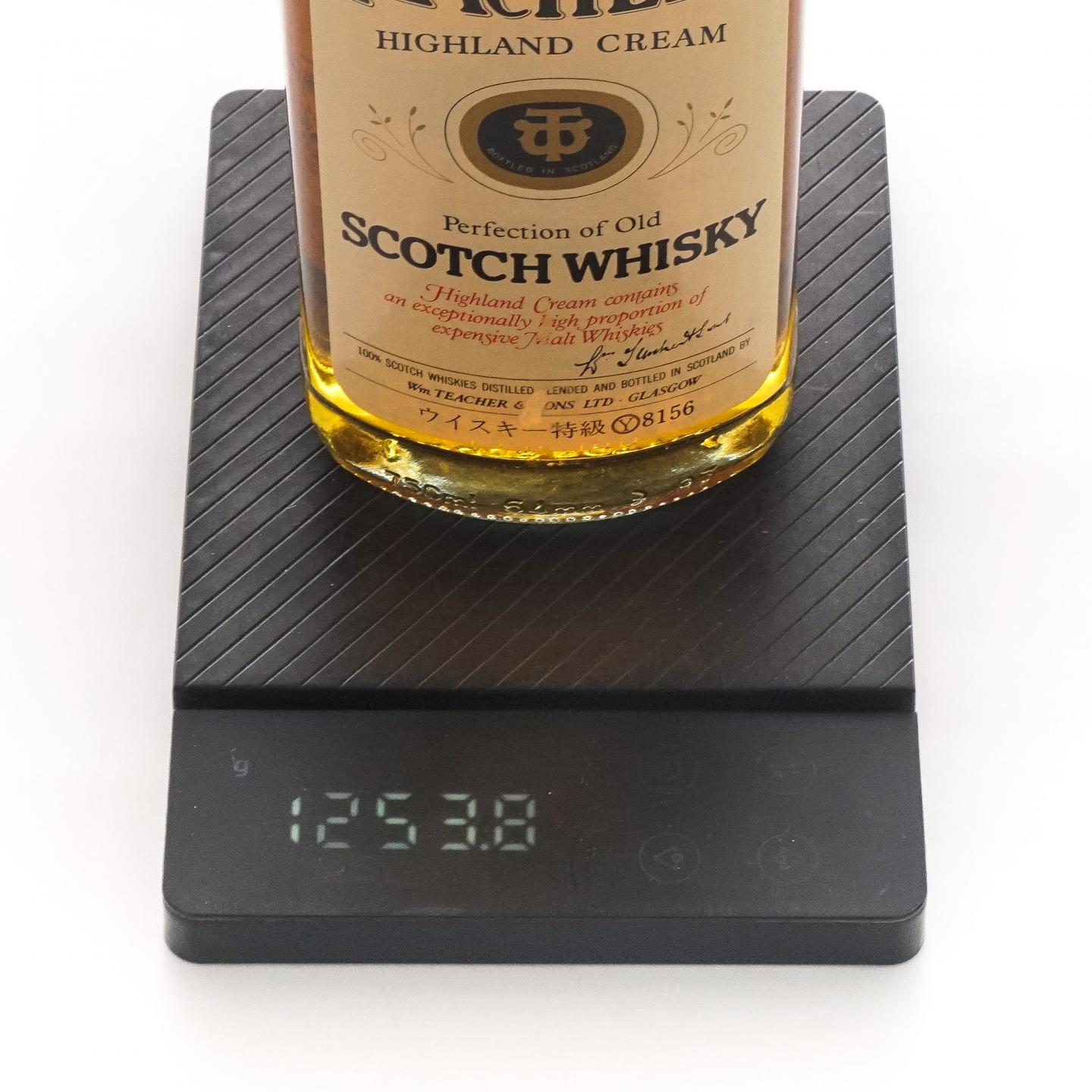 Teacher's 苏格兰调和威士忌 Highland Cream 750ml