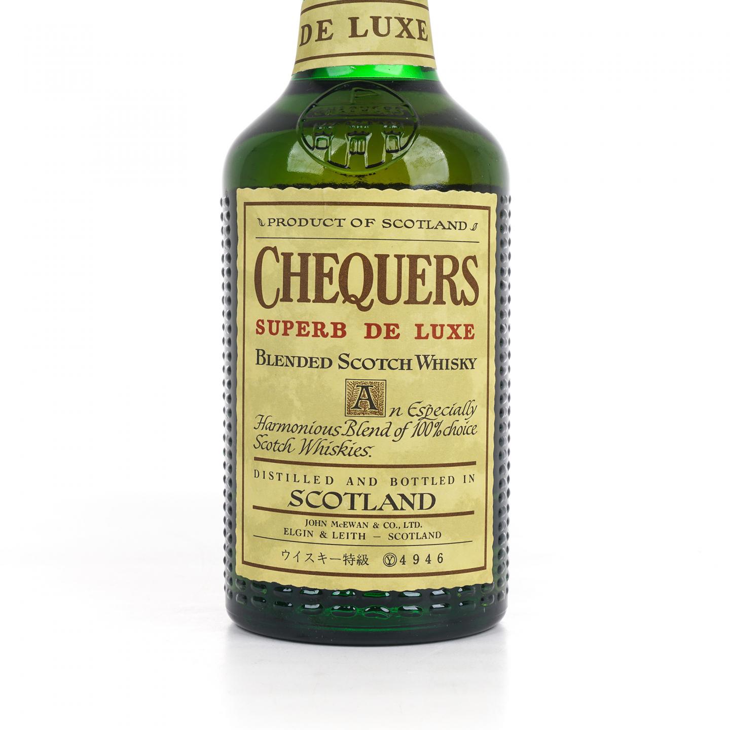Chequers 苏格兰调和威士忌 Superb De Luxe 760ml
