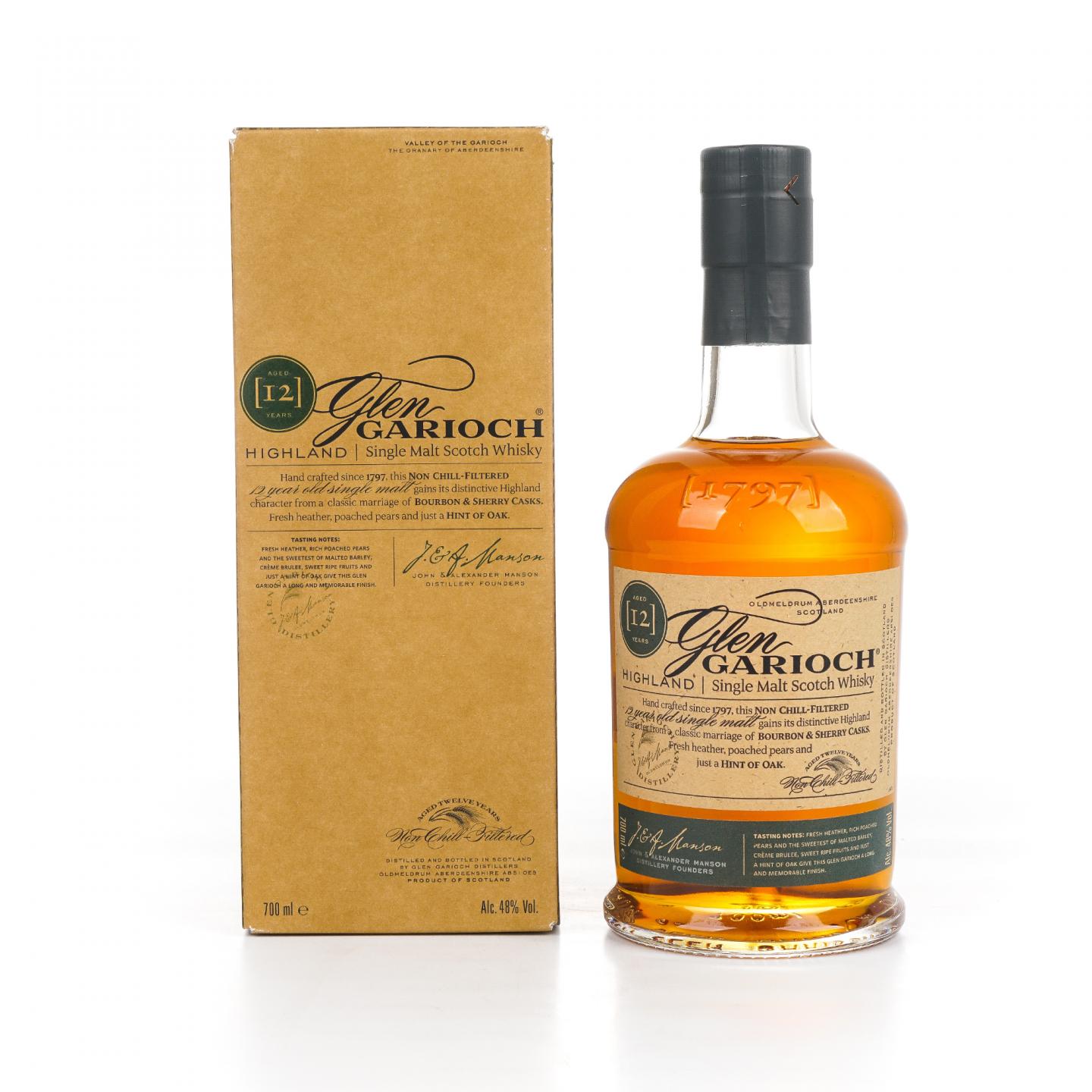 Glengarioch 格兰盖瑞 12年 48%Vol.