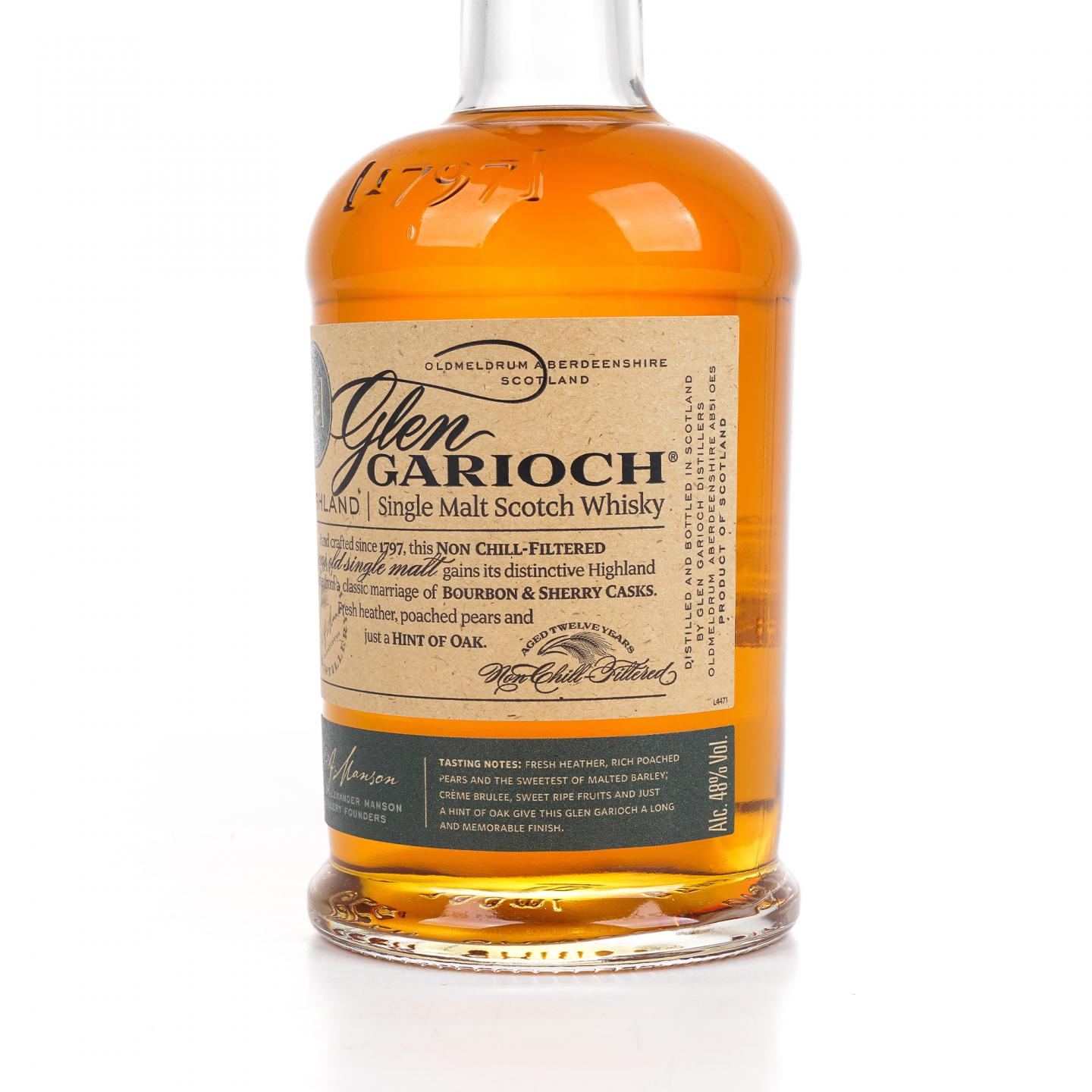 Glengarioch 格兰盖瑞 12年 48%Vol.