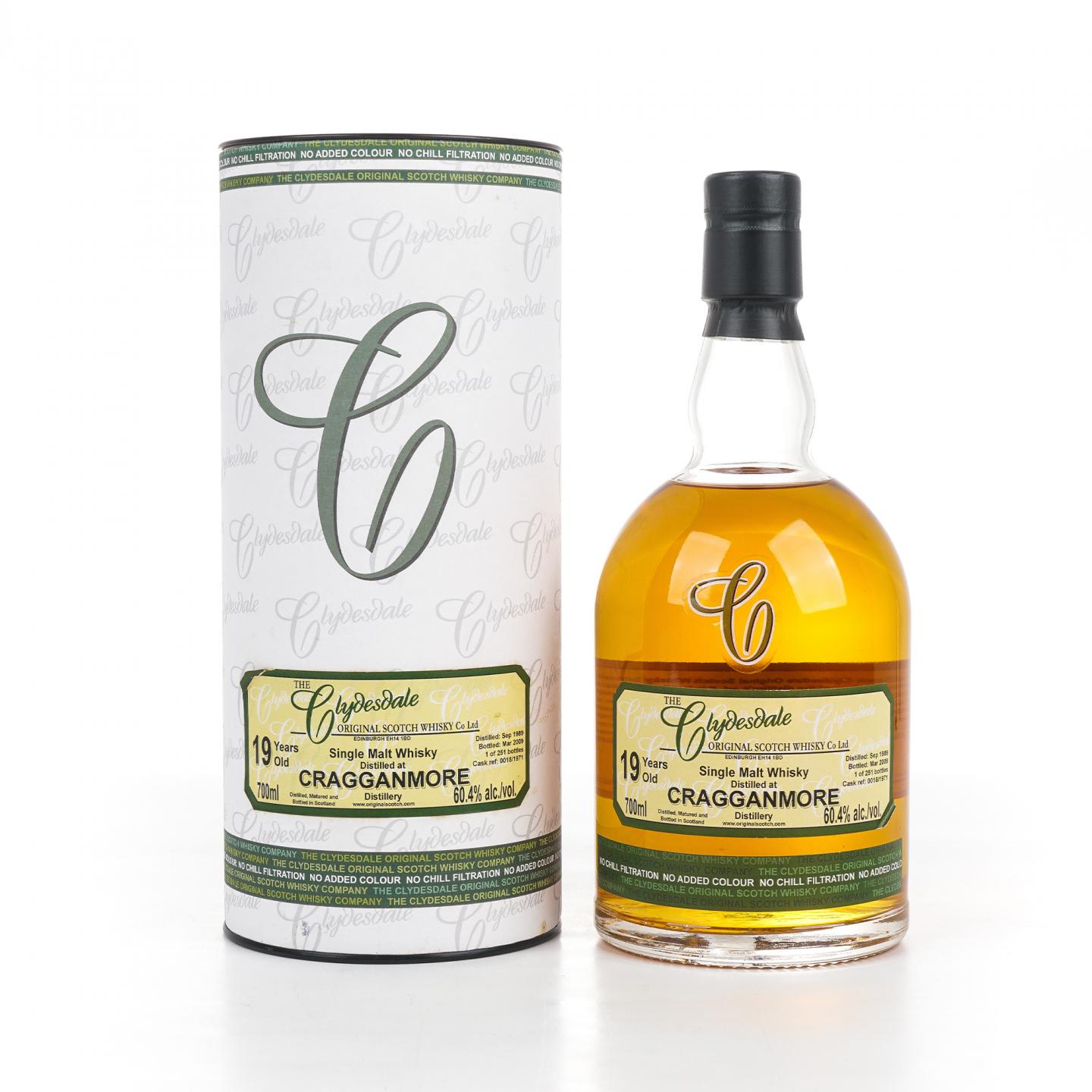 Cragganmore 克莱根摩 19年 1989-2009 TCO
