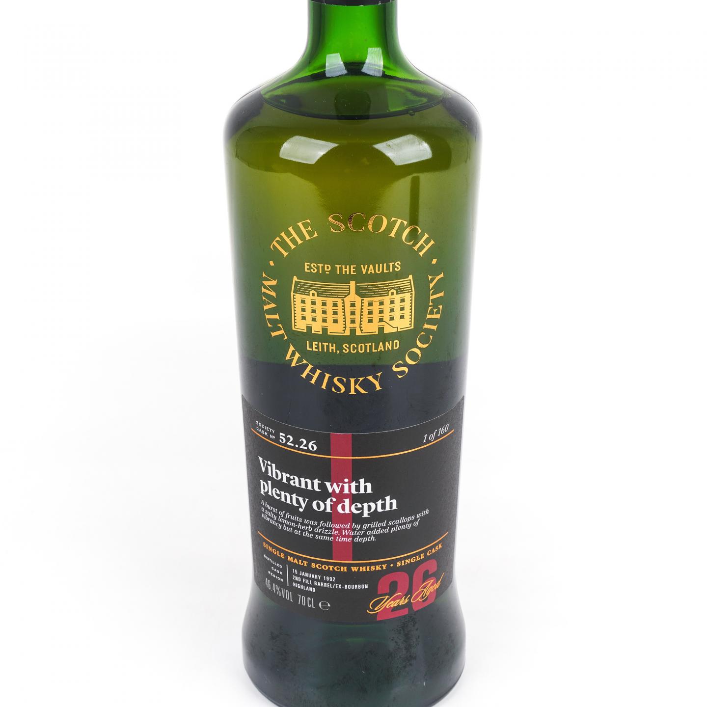 SMWS 52.26 老富特尼 26年 1992 