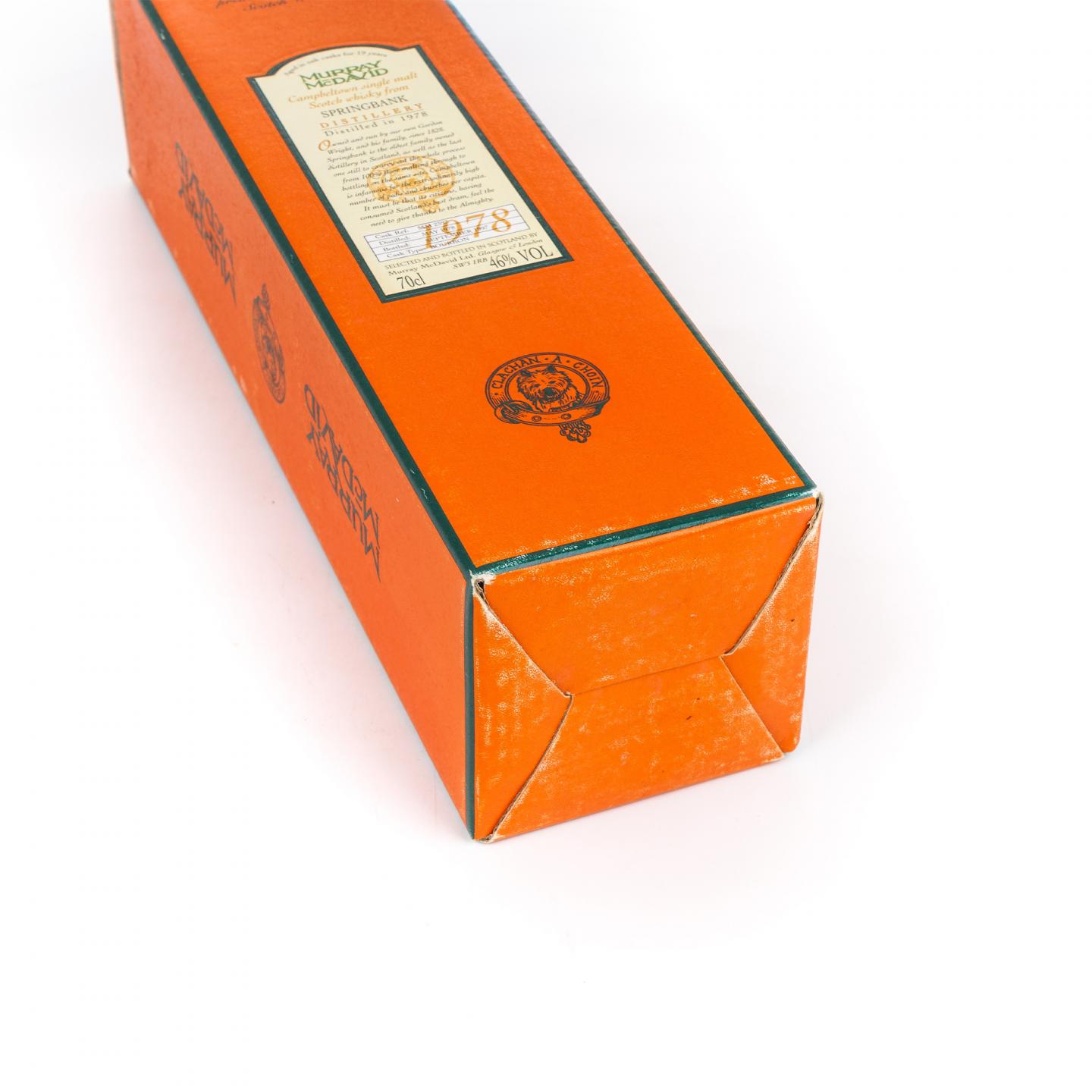 Springbank 云顶 19年 1978-1997 MM 波本桶