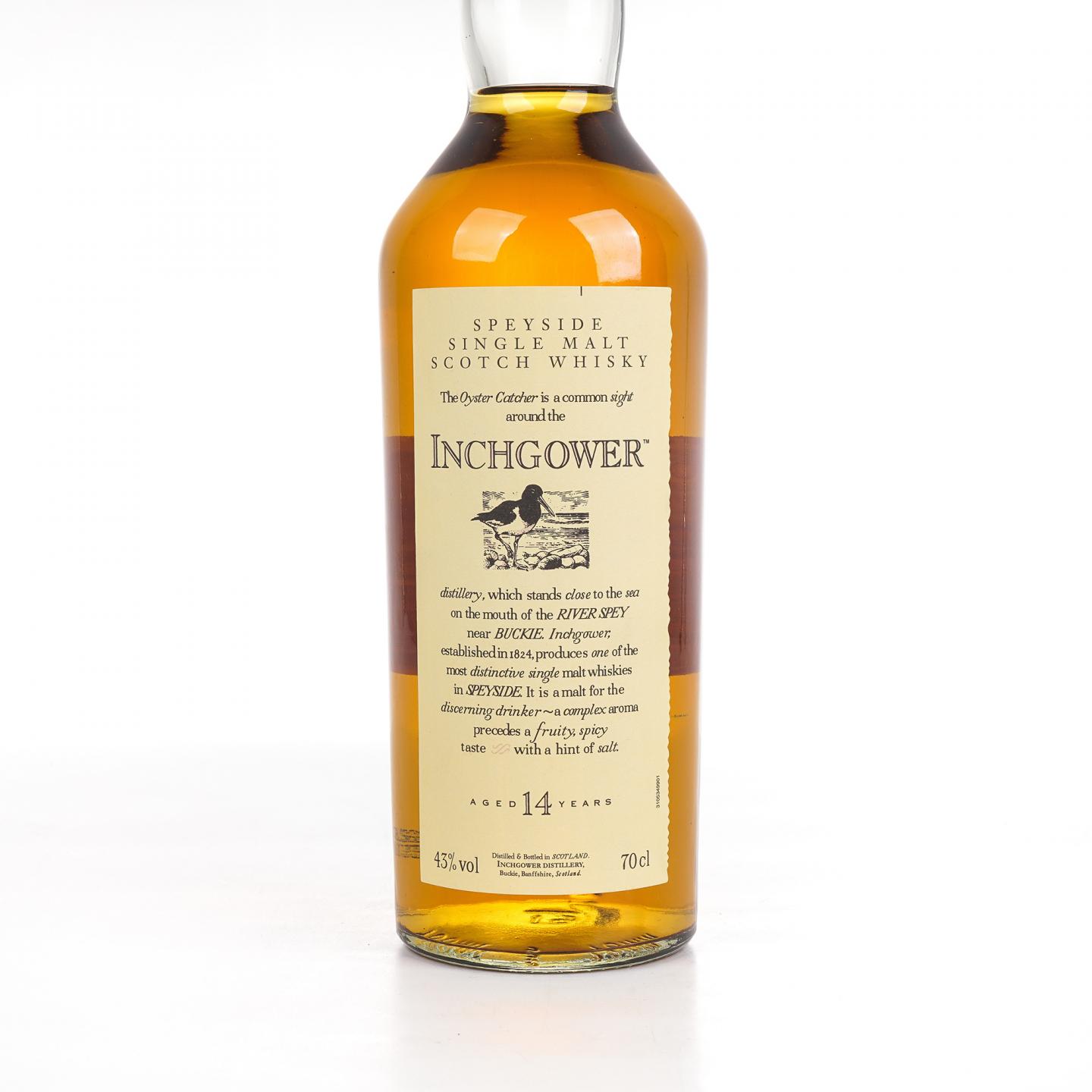 Inchgower 英尺高尔 14年 花鸟系列