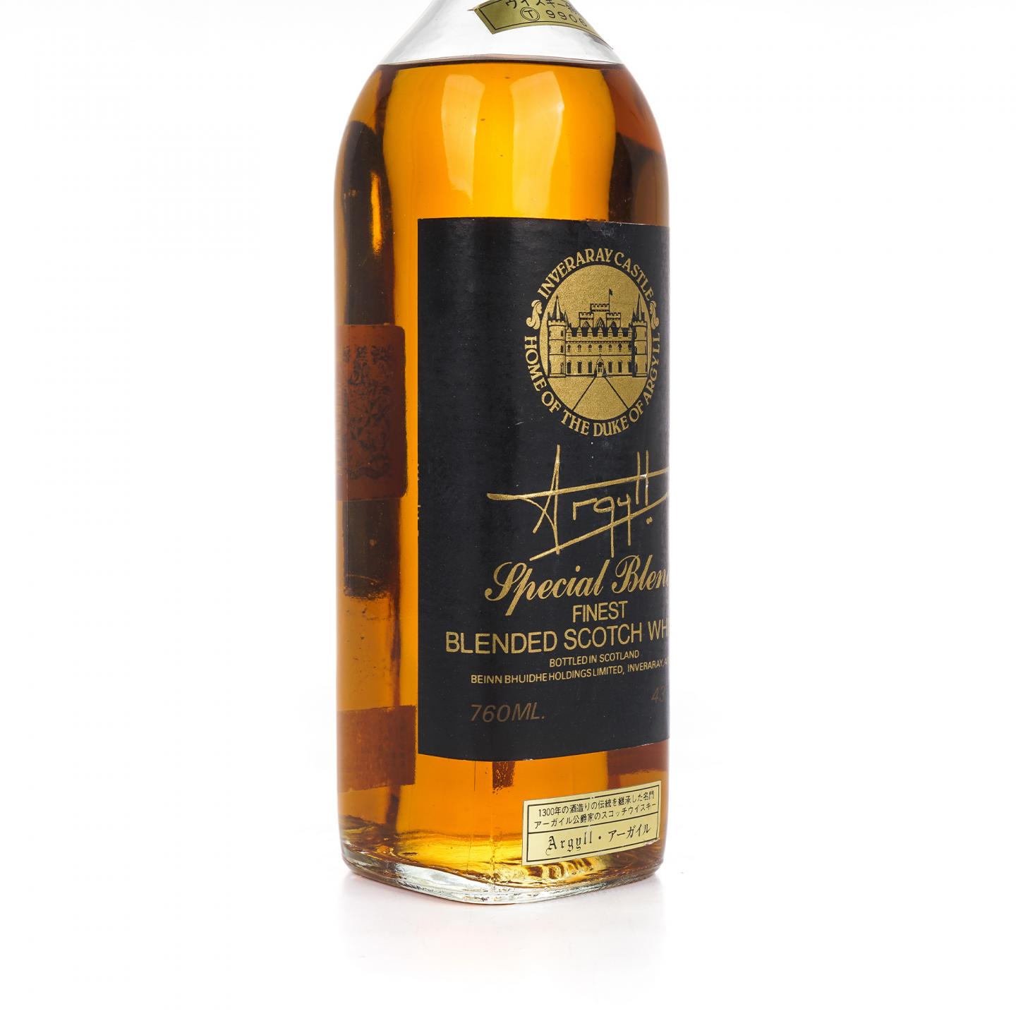 Inveraray Castle Argyll Special Blend 调和苏格兰威士忌 760ml
