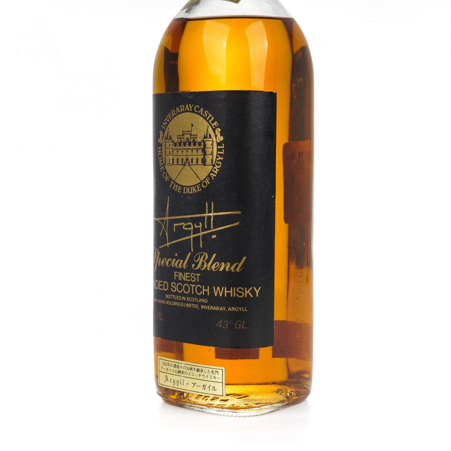 Inveraray Castle Argyll Special Blend 调和苏格兰威士忌 760ml