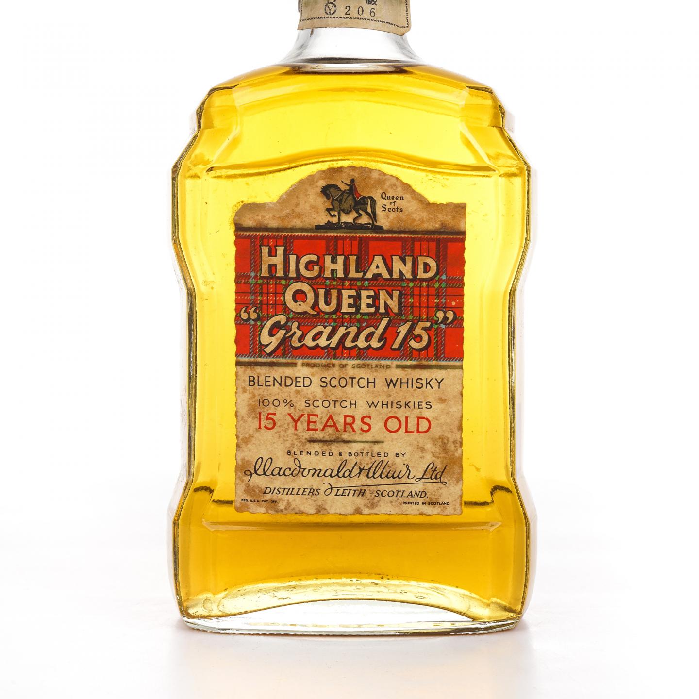 Highland Queen 高地女王 15年 760ml