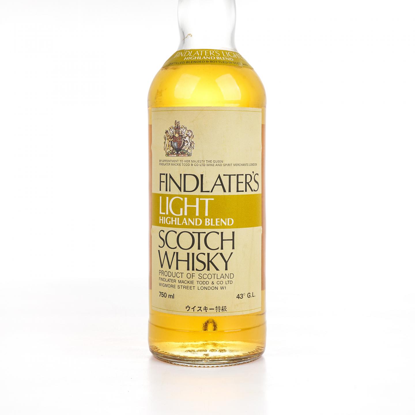 Findlater's Light Highland Blend 苏格兰调和威士忌 750ml