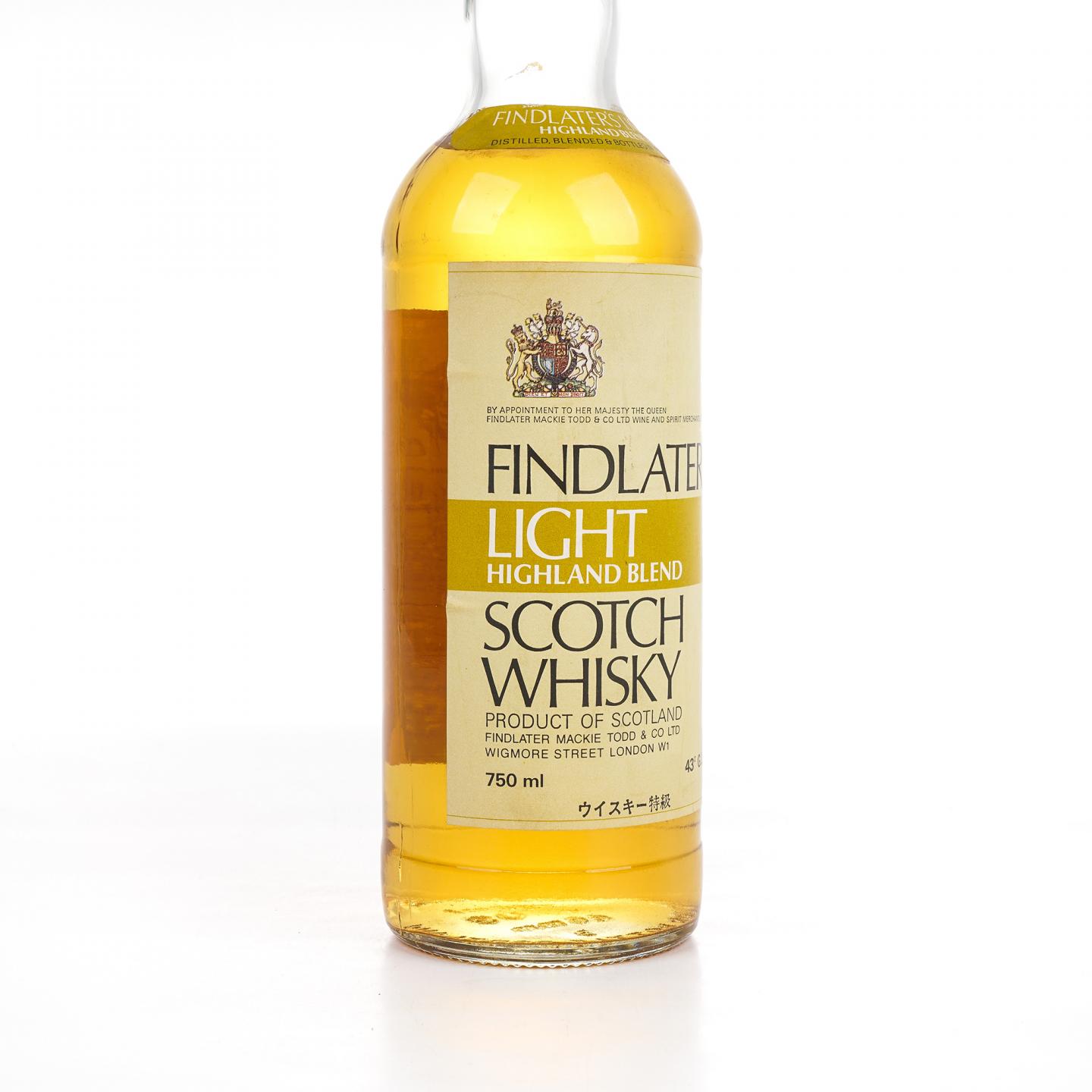 Findlater's Light Highland Blend 苏格兰调和威士忌 750ml