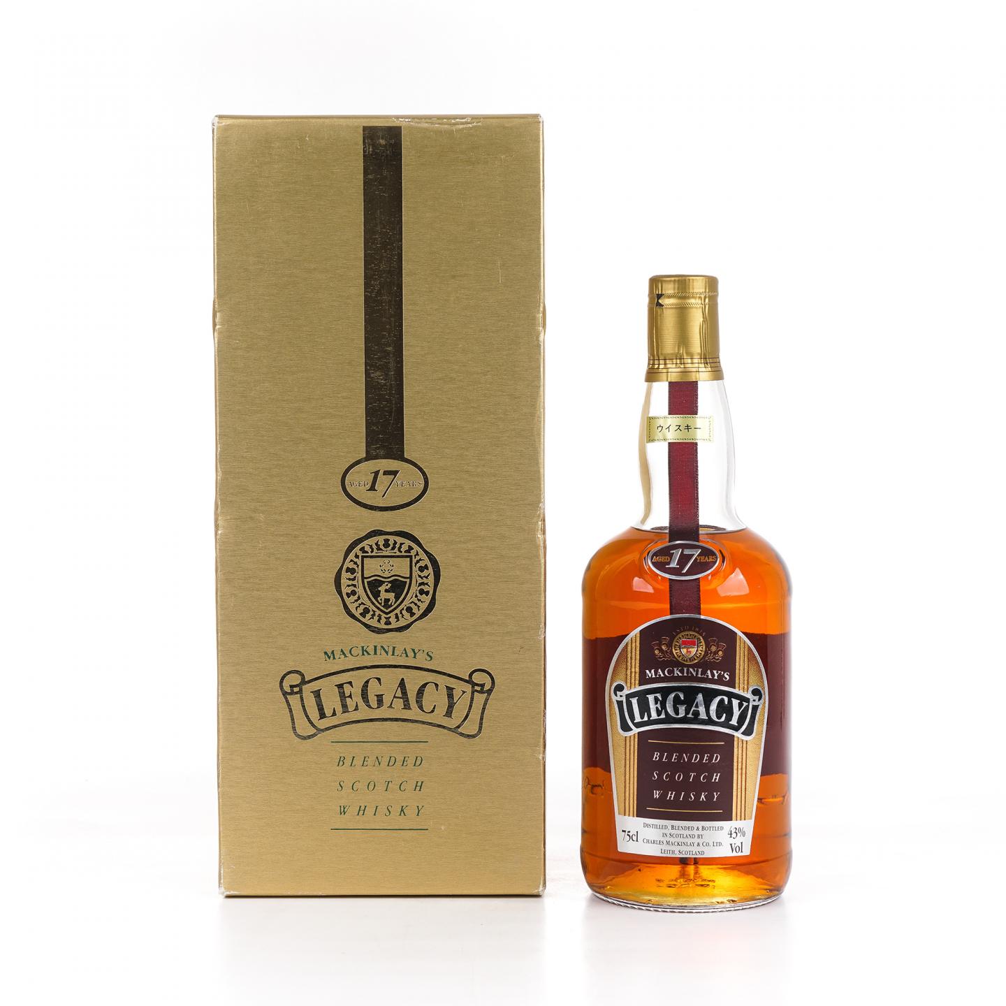 Mackinlay's 17年 苏格兰调和威士忌 legacy 750ml