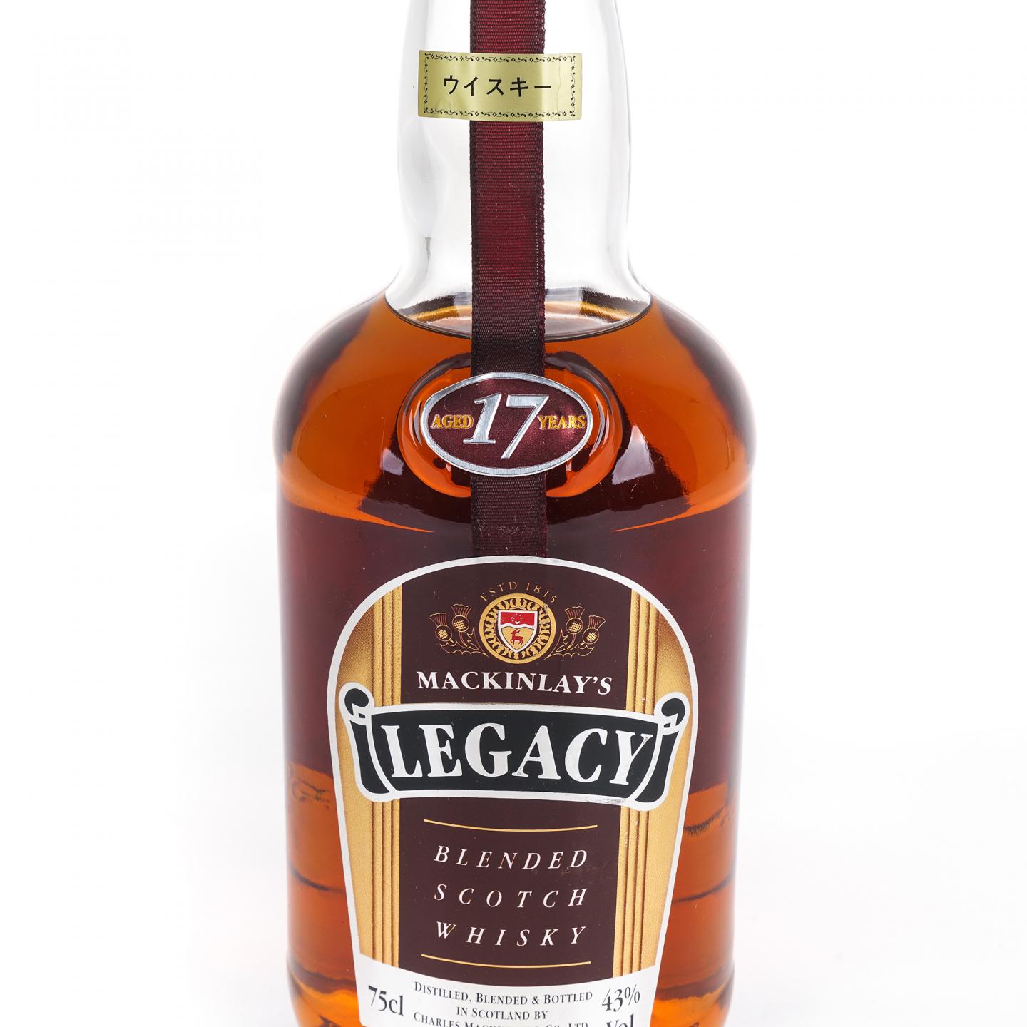 Mackinlay's 17年 苏格兰调和威士忌 legacy 750ml