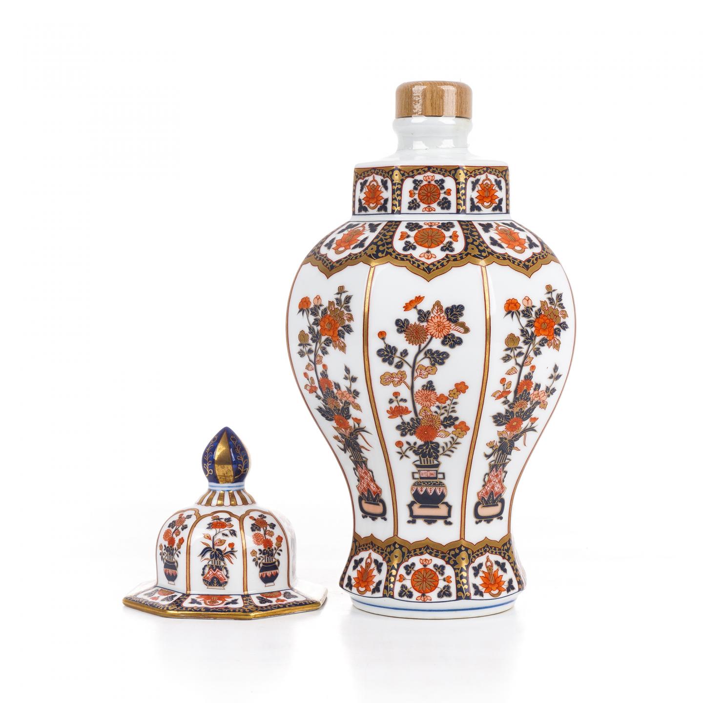 Nikka 古伊万里花笼 有田烧瓷瓶 调和 720ml