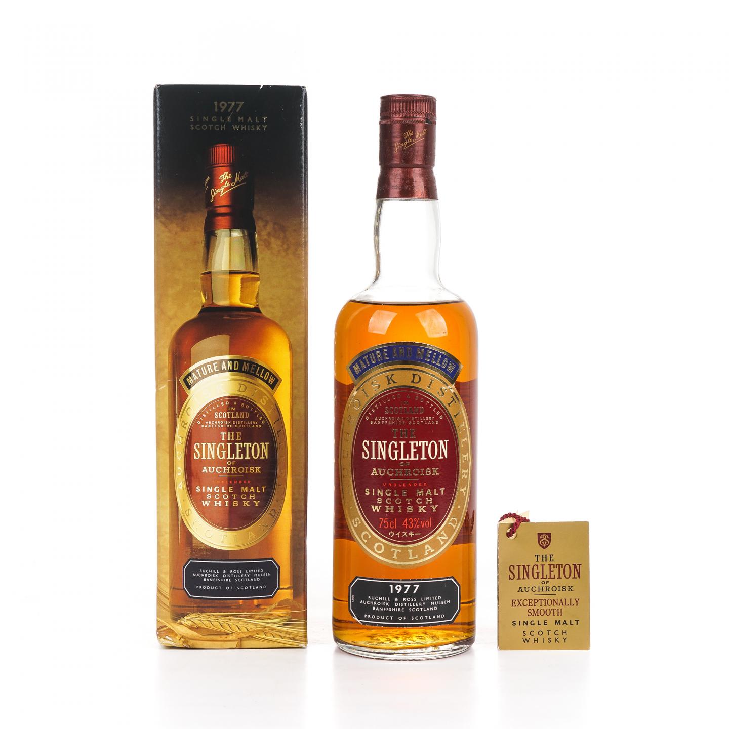 Auchroisk 奥克罗斯克 1977-1990 Singleton 750ml