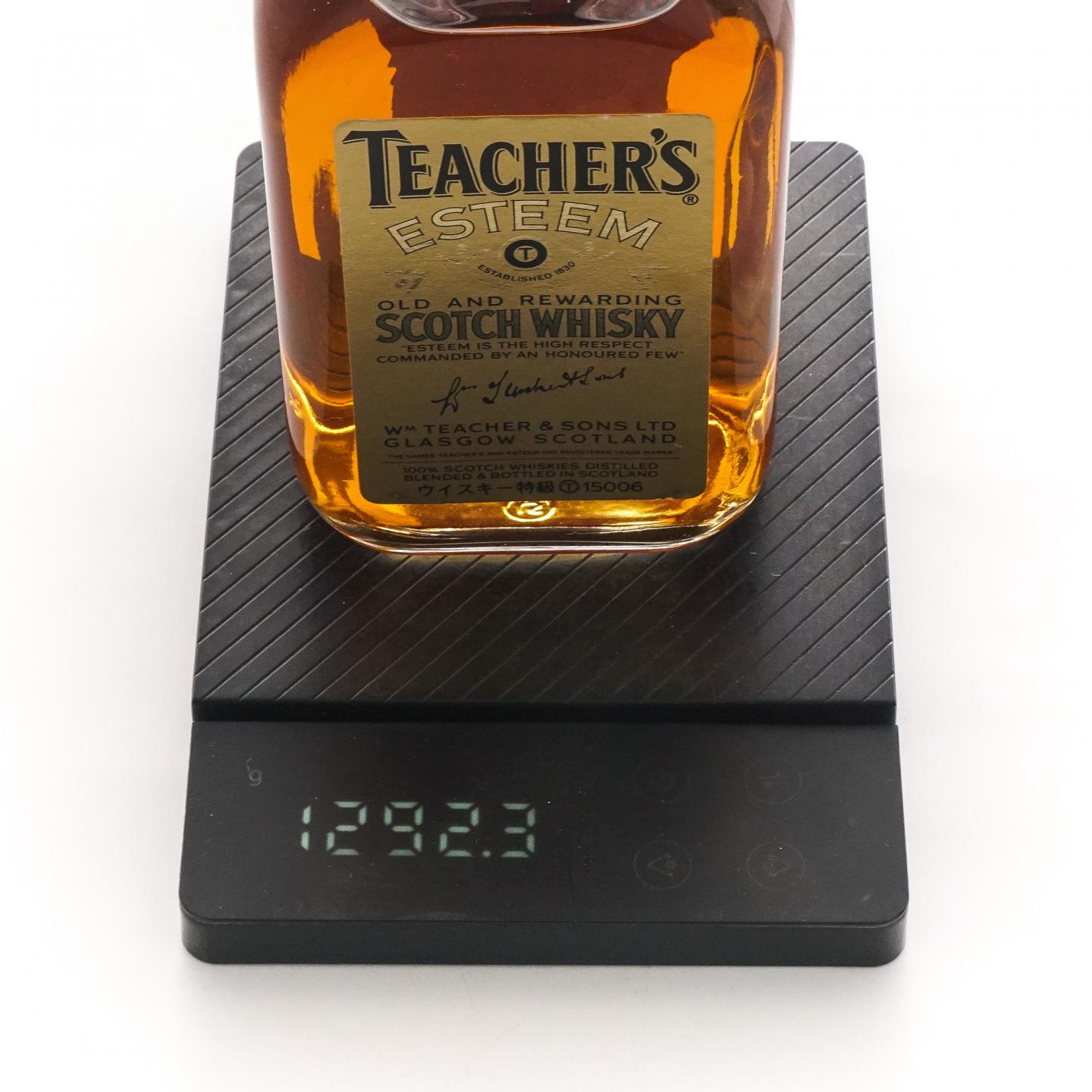 Teacher's Esteem 苏格兰调和威士忌 日本市场 750ml