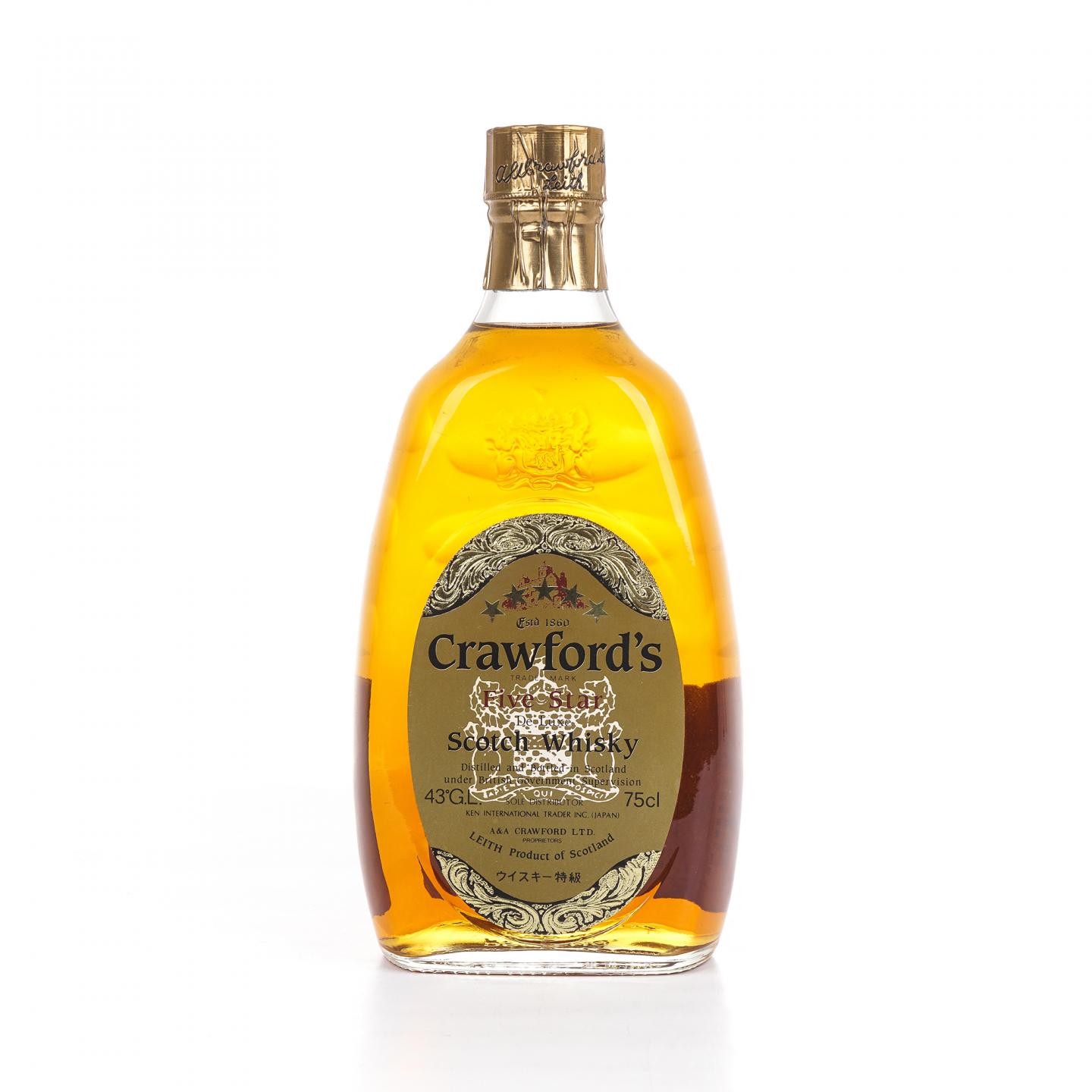 Crawford's 12年 Five Star 苏格兰调和 750ml